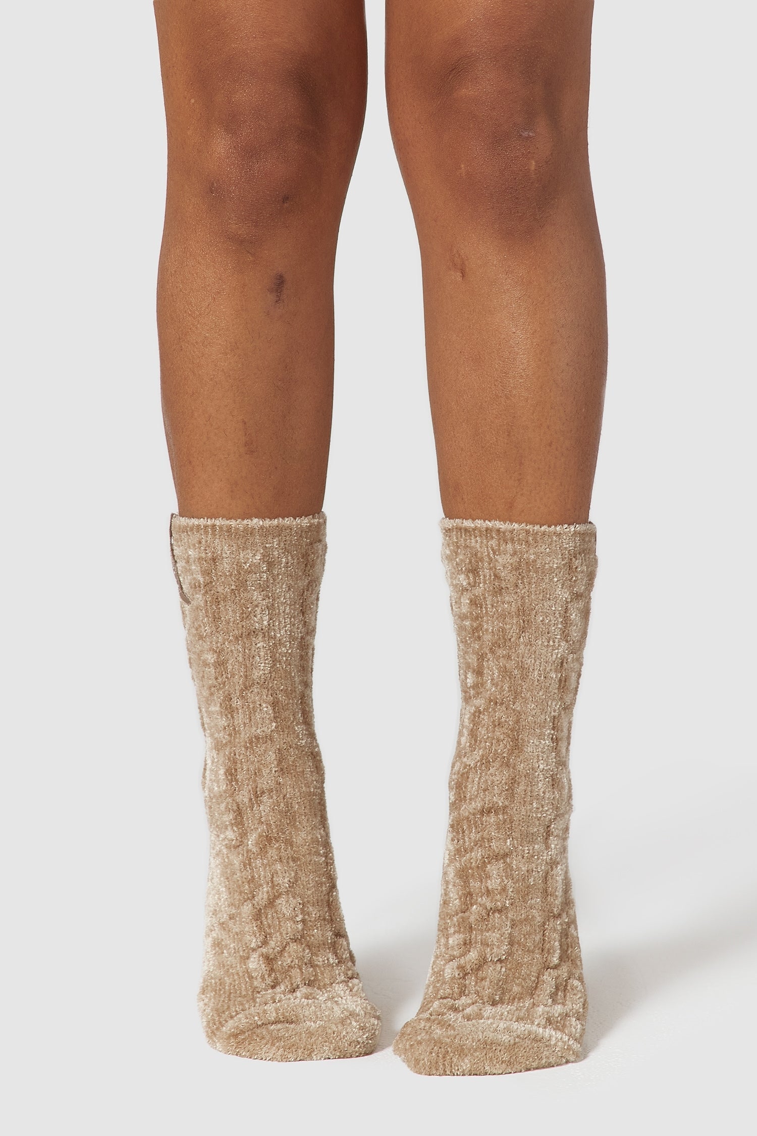 Chenille Strikkede Sokker | Aslayy, S-M