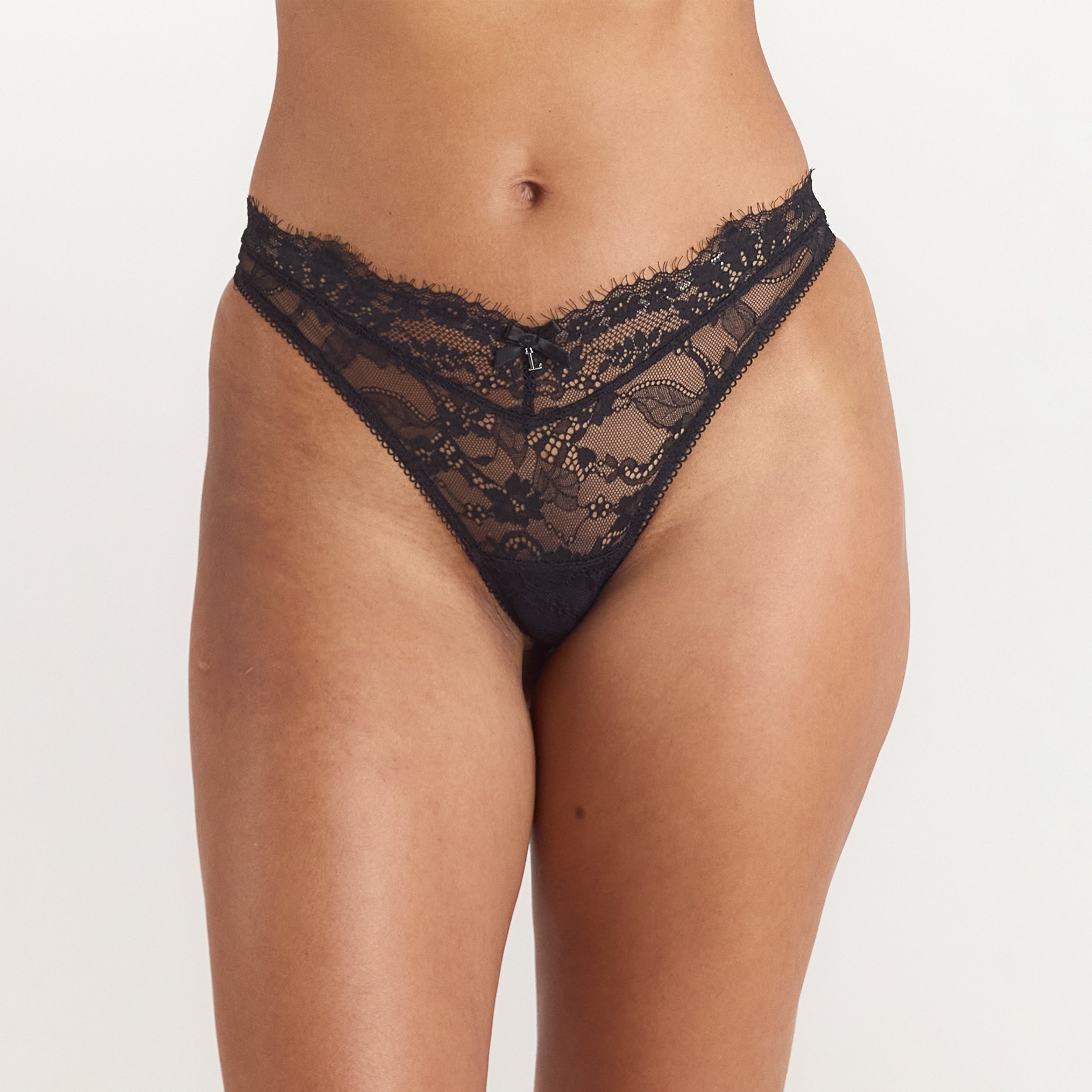 Lace Thong - Sort