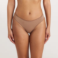 Comfort Brazilian Trusser - Hasselnøddebrun