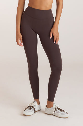 ContourSoft™ Klassiske Leggings - Mørk Chokolade