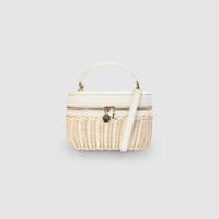 Arlowe Basket Bag - Creme