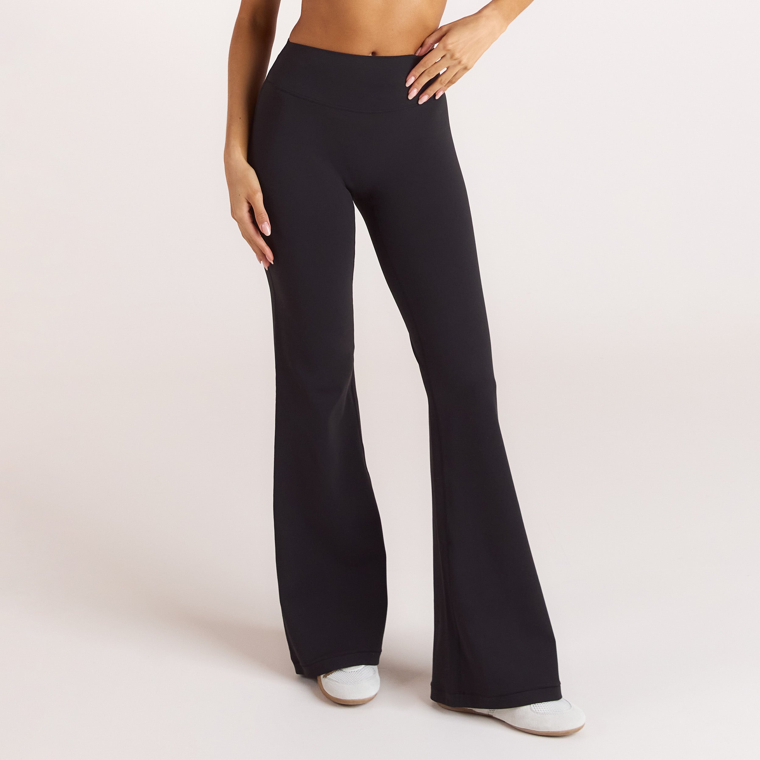 ContourSoft Udslåede Leggings - Sort