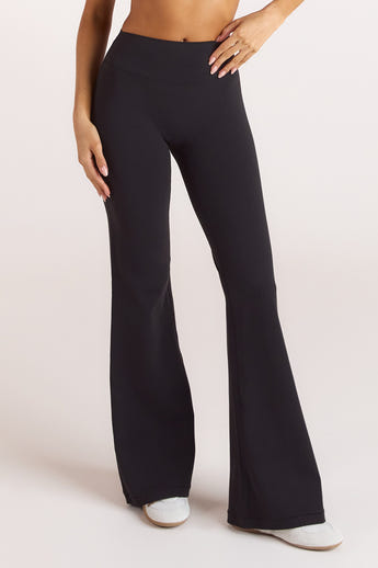 ContourSoft Udslåede Leggings - Sort