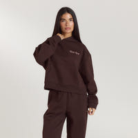 Lounge Living Hoodie - Chokolade