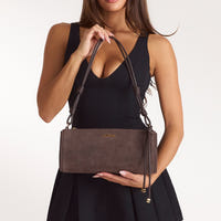 Miffy Barrel Shoulder Bag - Chokolade