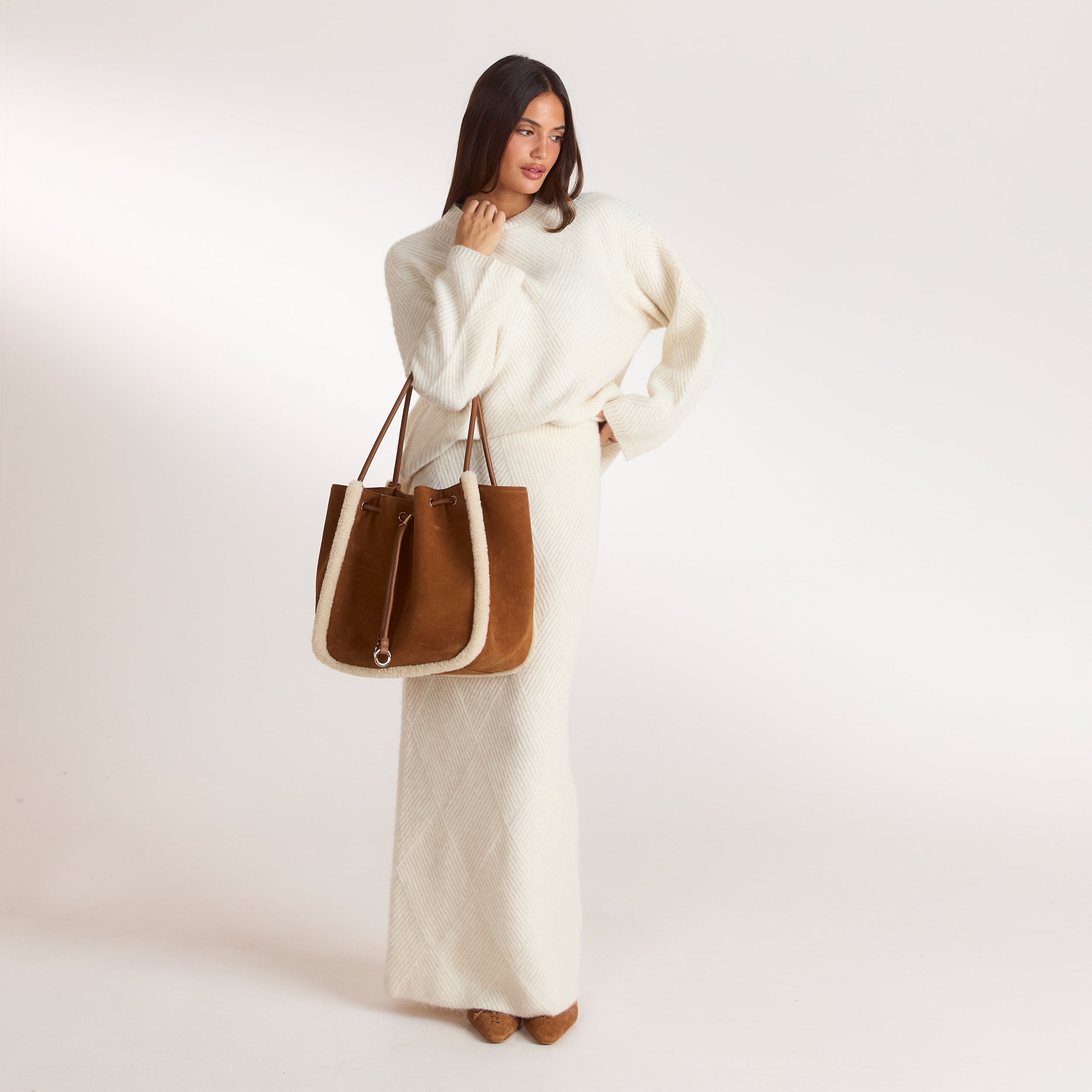 Clem Tote Bag | Clem Tote Bag - Kastanjefarvet