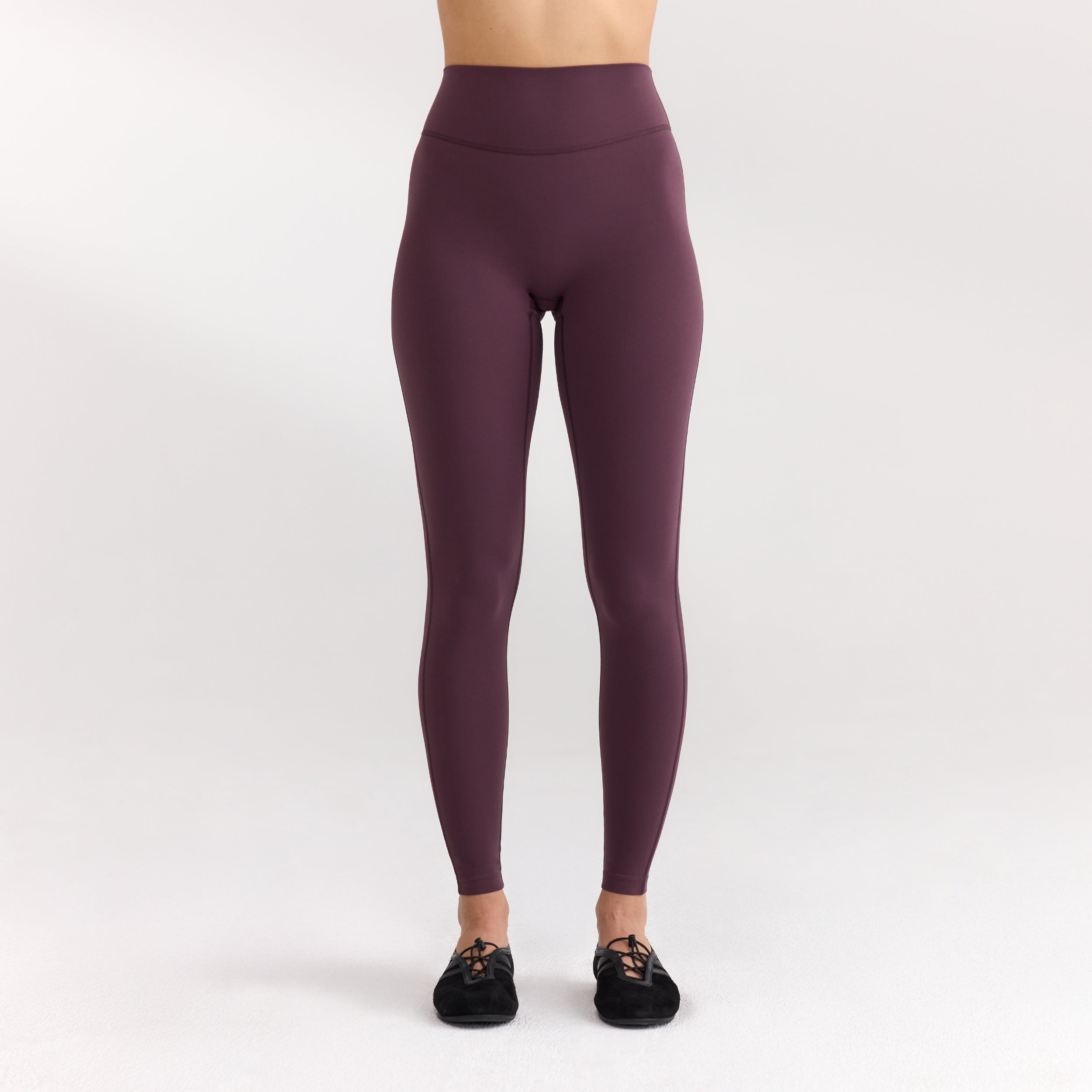 ContourSoft™ Klassiske Leggings - Kirsebærlak