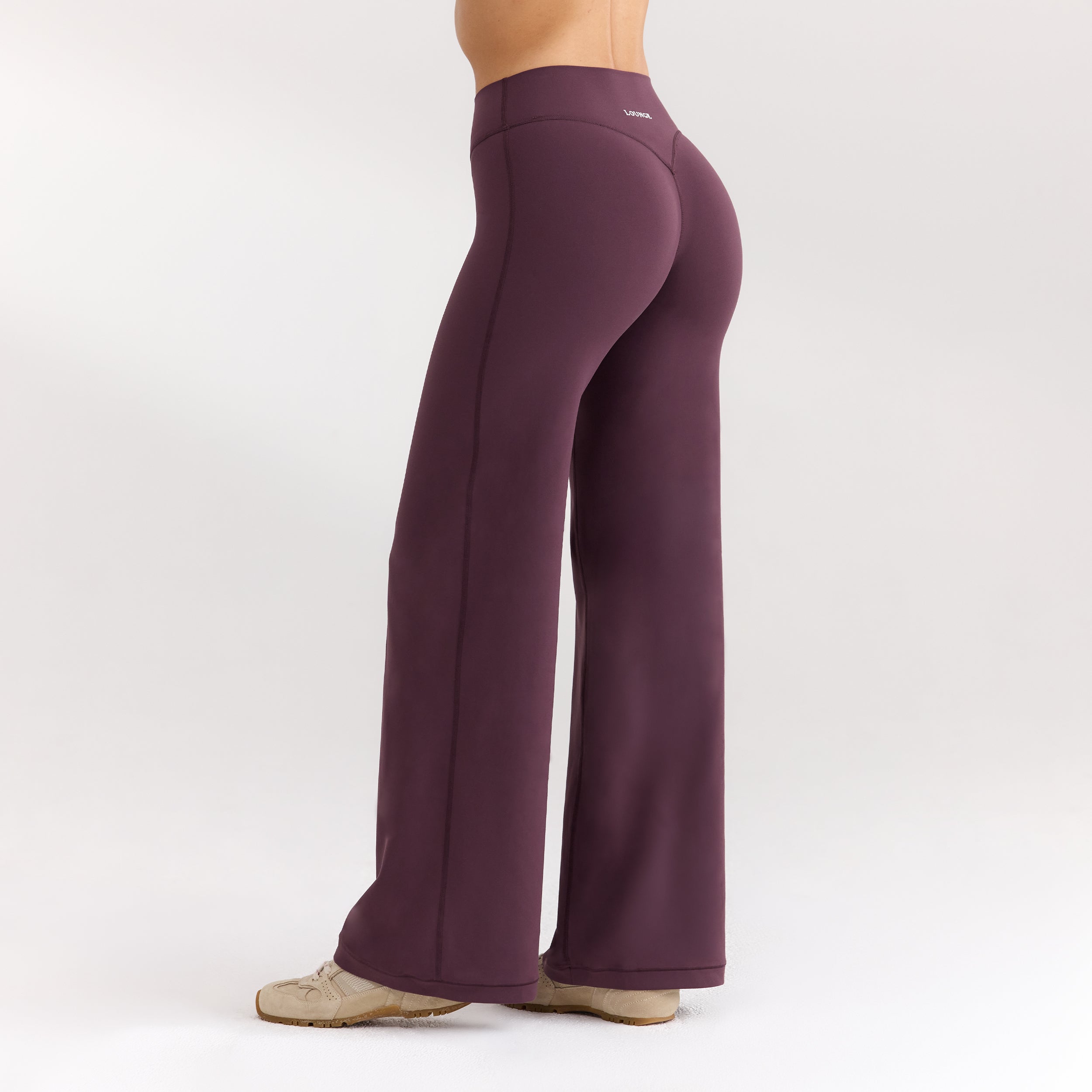 ContourSoft™ Leggings med lige ben - Kirsebærlak