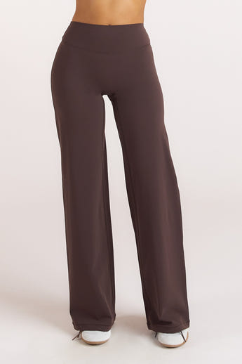 ContourSoft™ Leggings med lige ben - Mørk Chokolade alternate