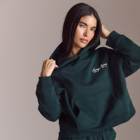 Lounge Living Hoodie - Skovgrøn