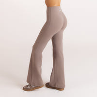 ContourSoft™ Udslåede Leggings - Svampefarvet