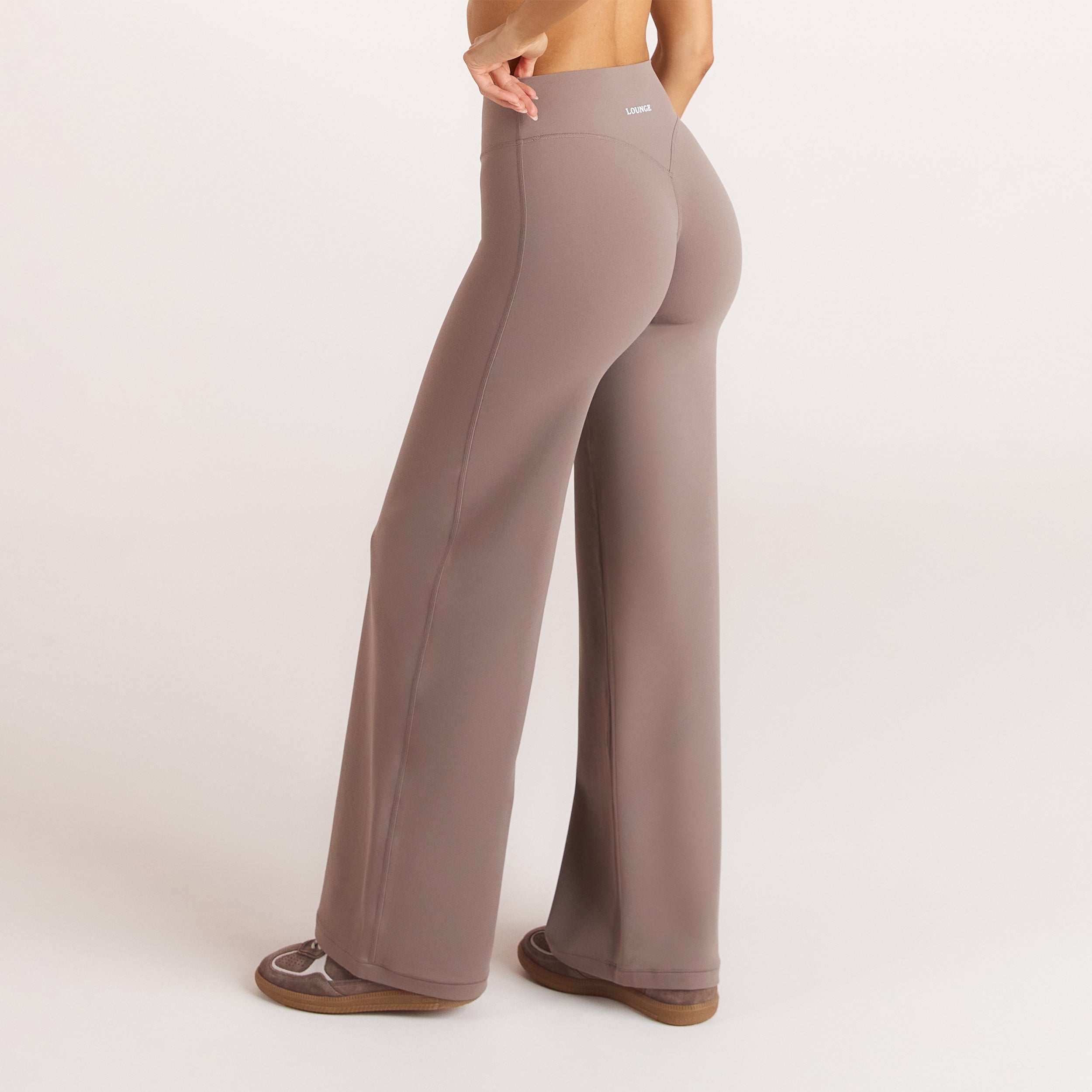 ContourSoft Leggings med lige ben - Svampefarvet
