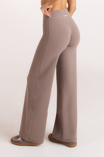 ContourSoft Leggings med lige ben - Svampefarvet
