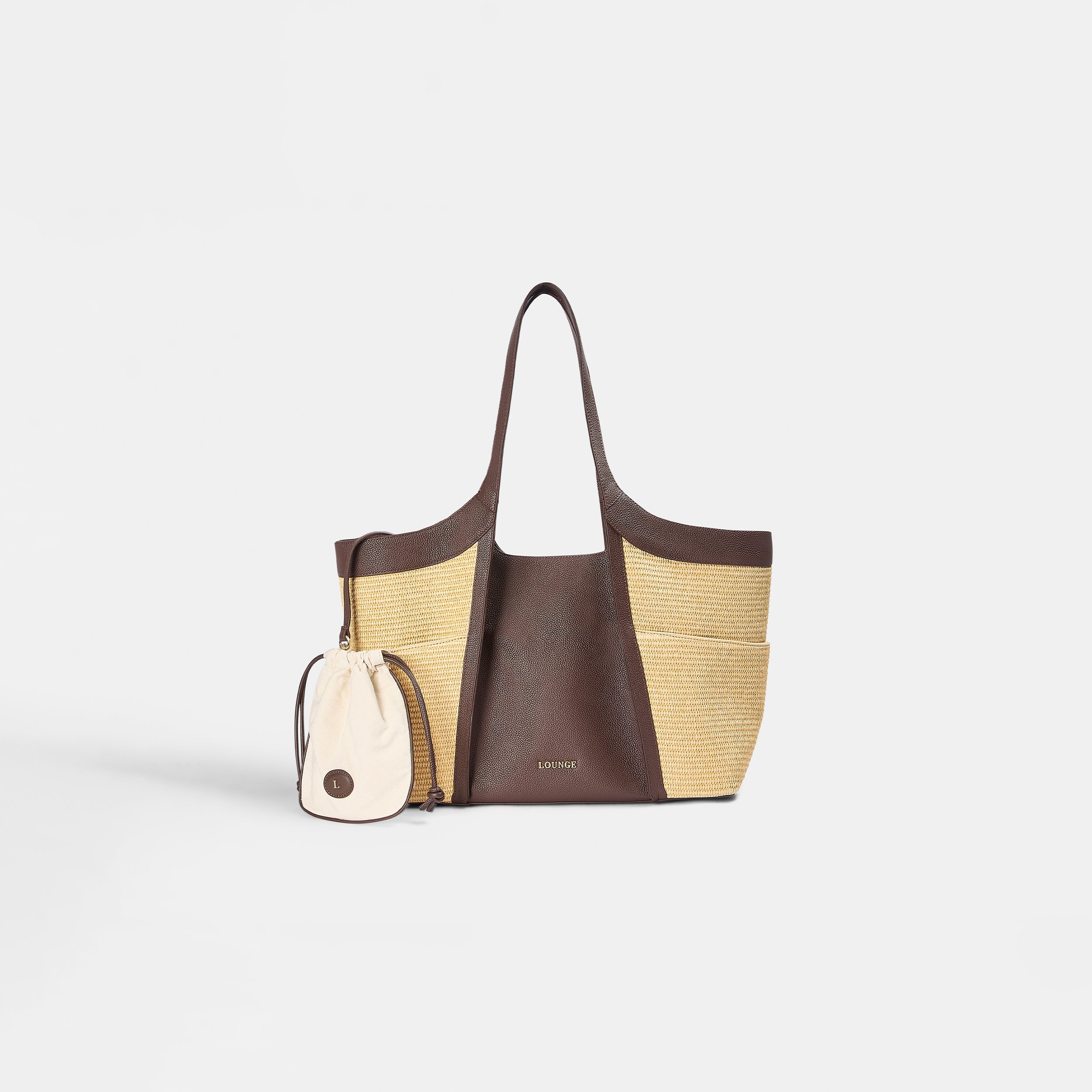 Romy Tote Bag | Romy Tote Bag - Chokolade