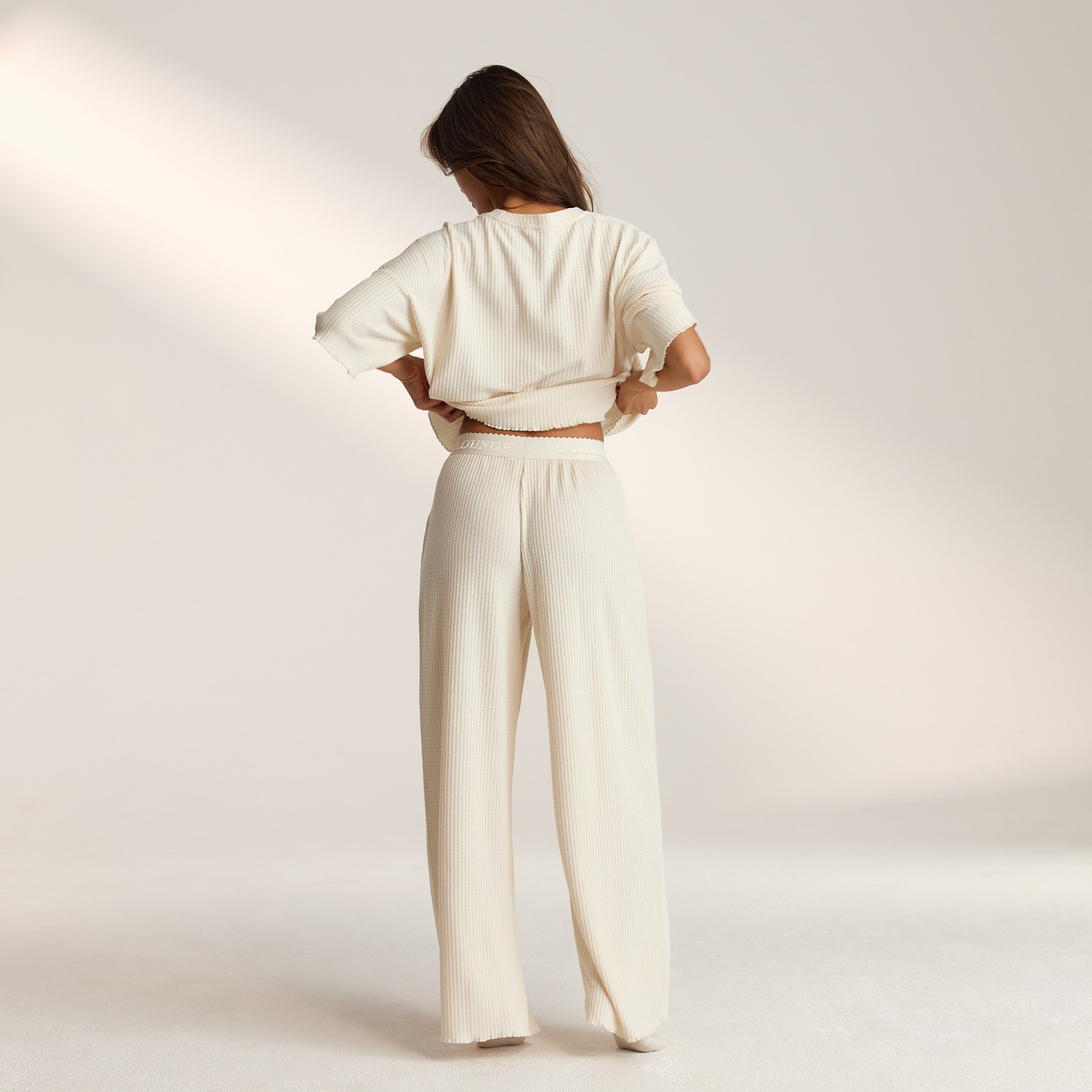 Soft Waffle Pyjama Bukser | Leidy, XS