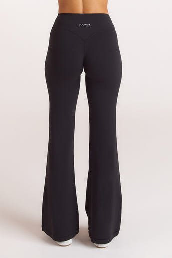 ContourSoft Udslåede Leggings - Sort alternate