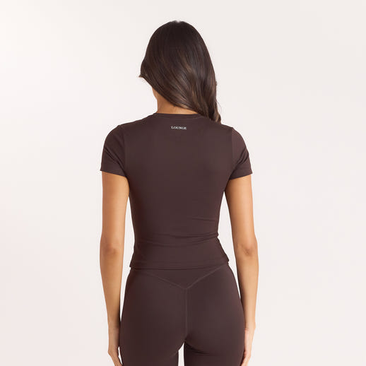 Classic Fitted Top - Kaffebønne alternate
