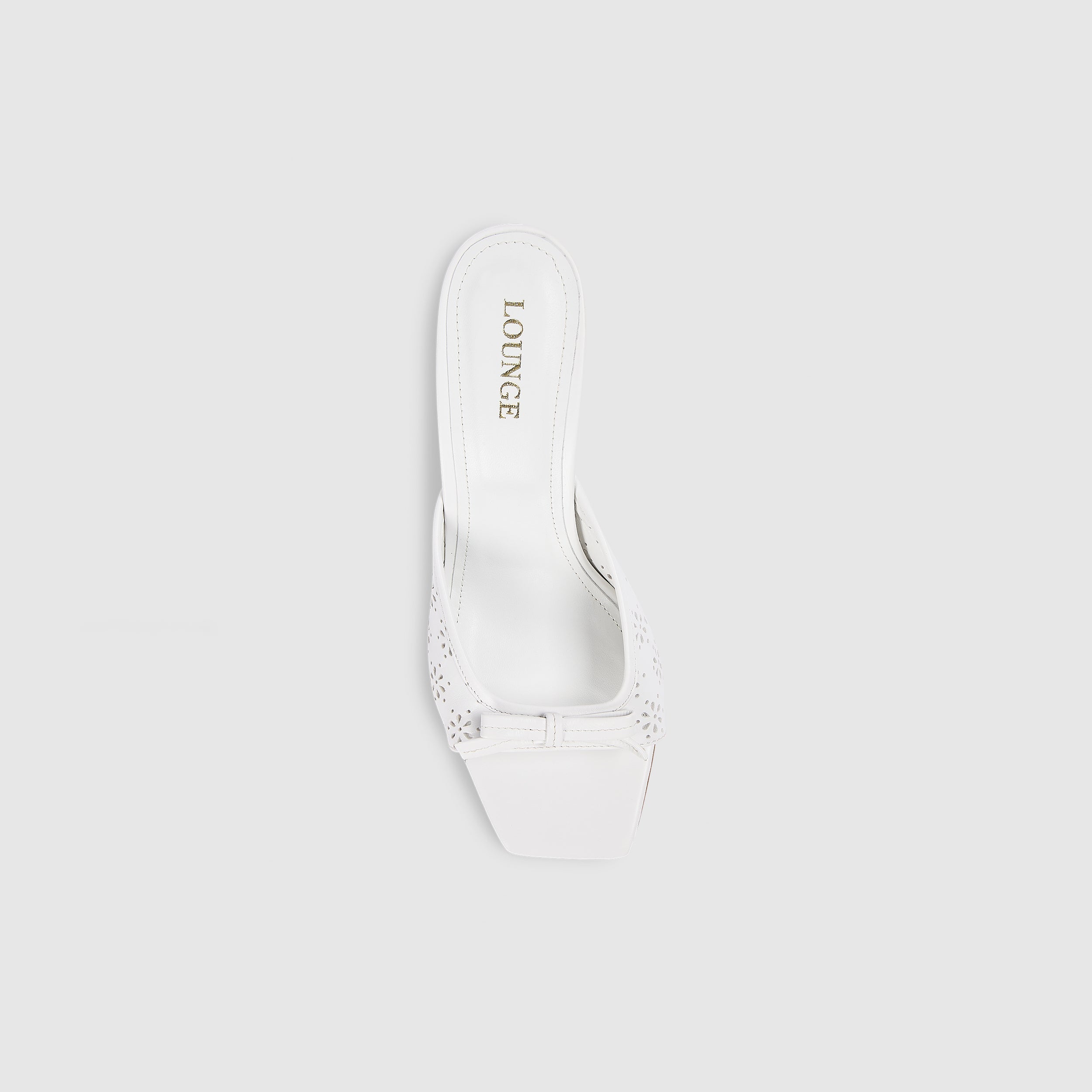 Capri Kitten Heels | Capri Kitten Heels - Hvid