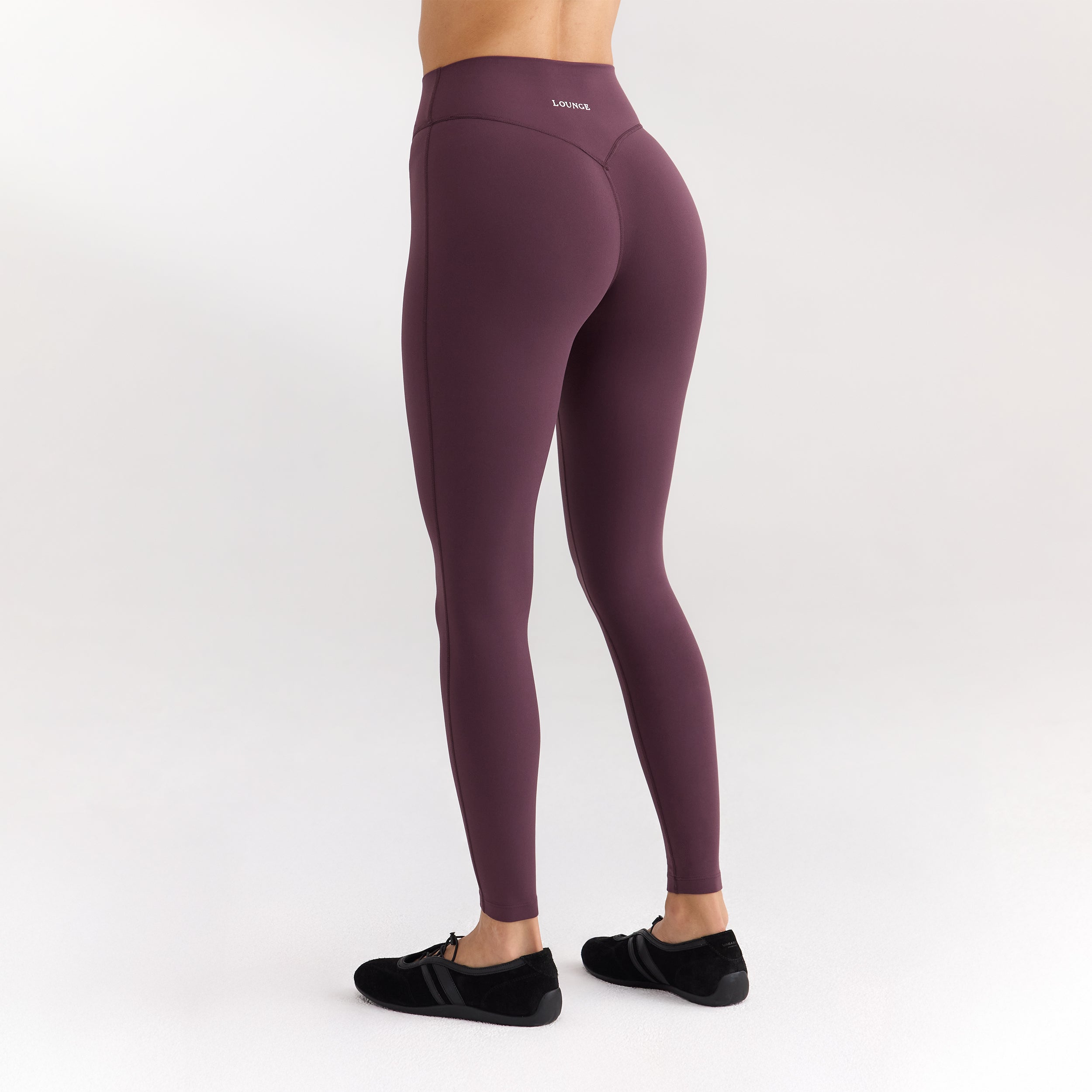 ContourSoft™ Klassiske Leggings | ContourSoft™ Klassiske Leggings - Kirsebærlak