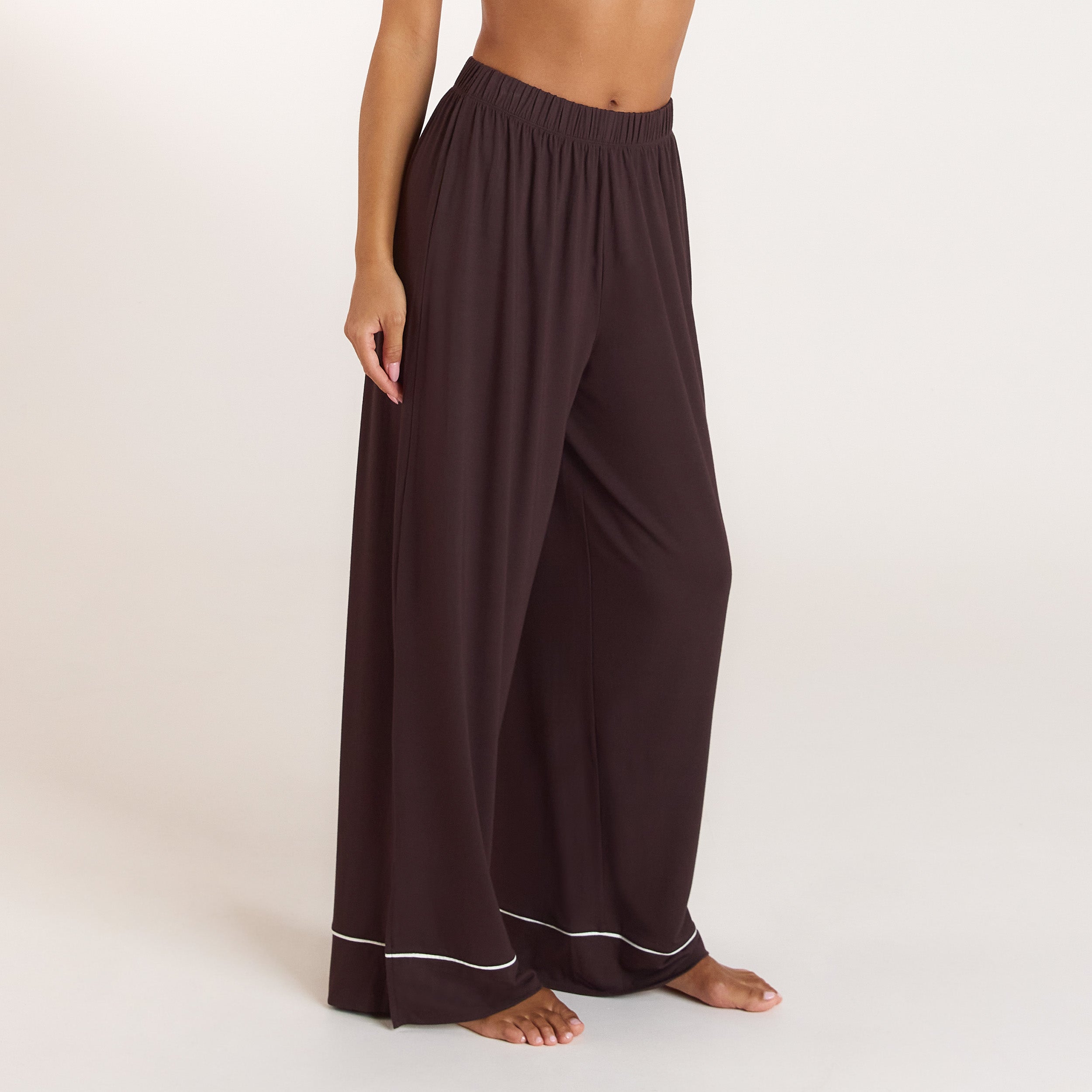Modal Pyjama Bukser | Modal Pyjama Bukser - Mørk Chokolade