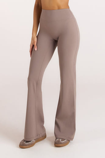 ContourSoft Udslåede Leggings - Svampefarvet alternate