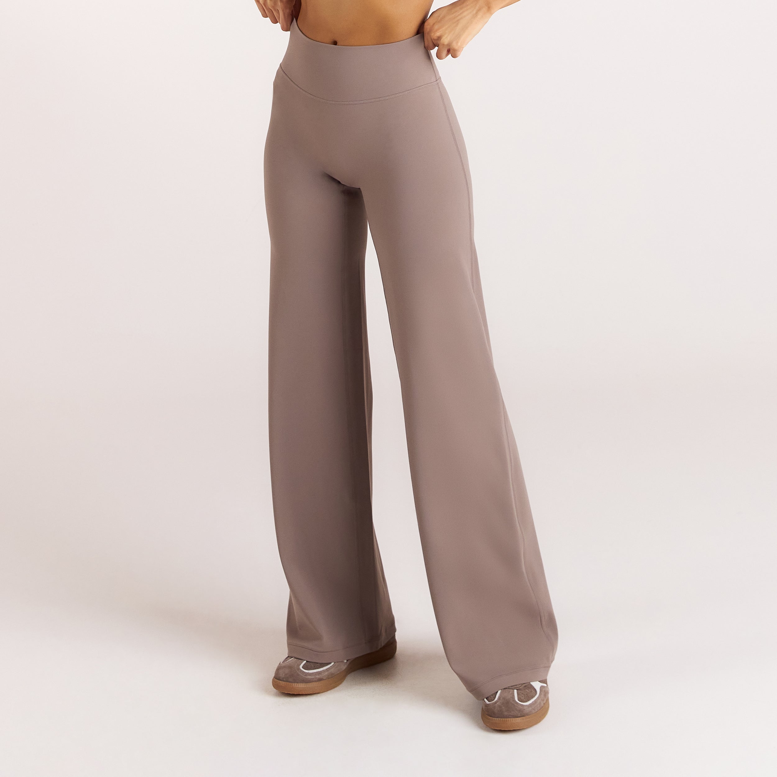 ContourSoft Leggings med lige ben - Svampefarvet alternate