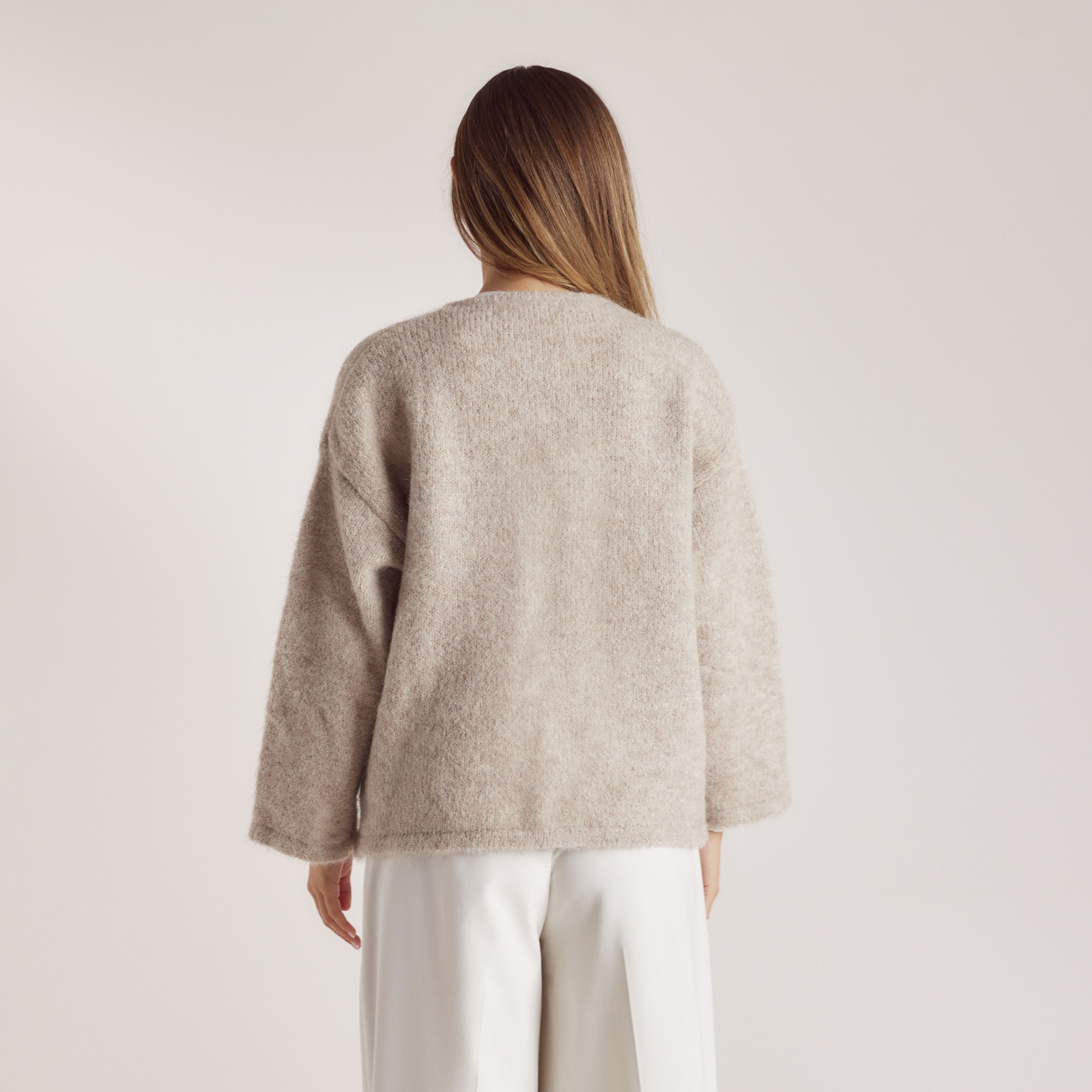 Jakke i Alpakkablanding | Nicola, S