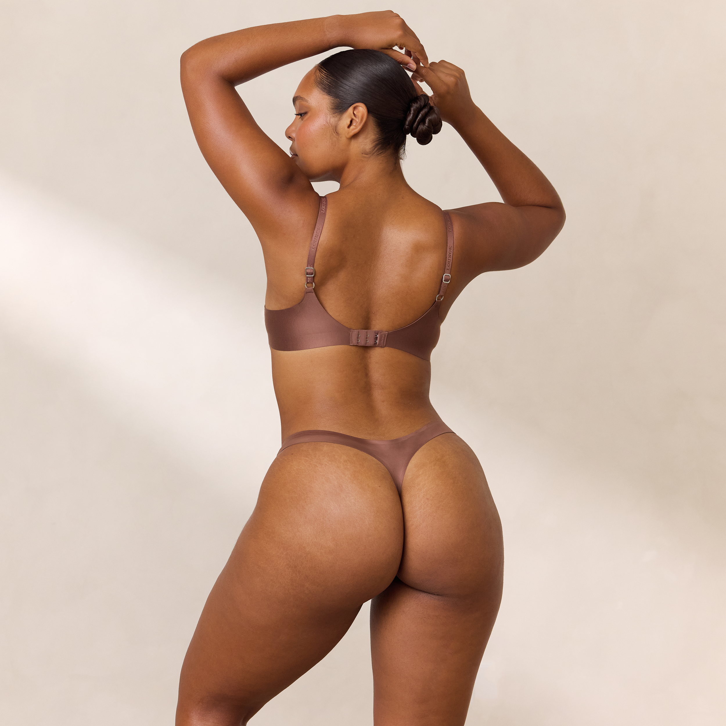 Everyday Høj Push-Up BH | Everyday Høj Push-Up BH - Muskatfarvet