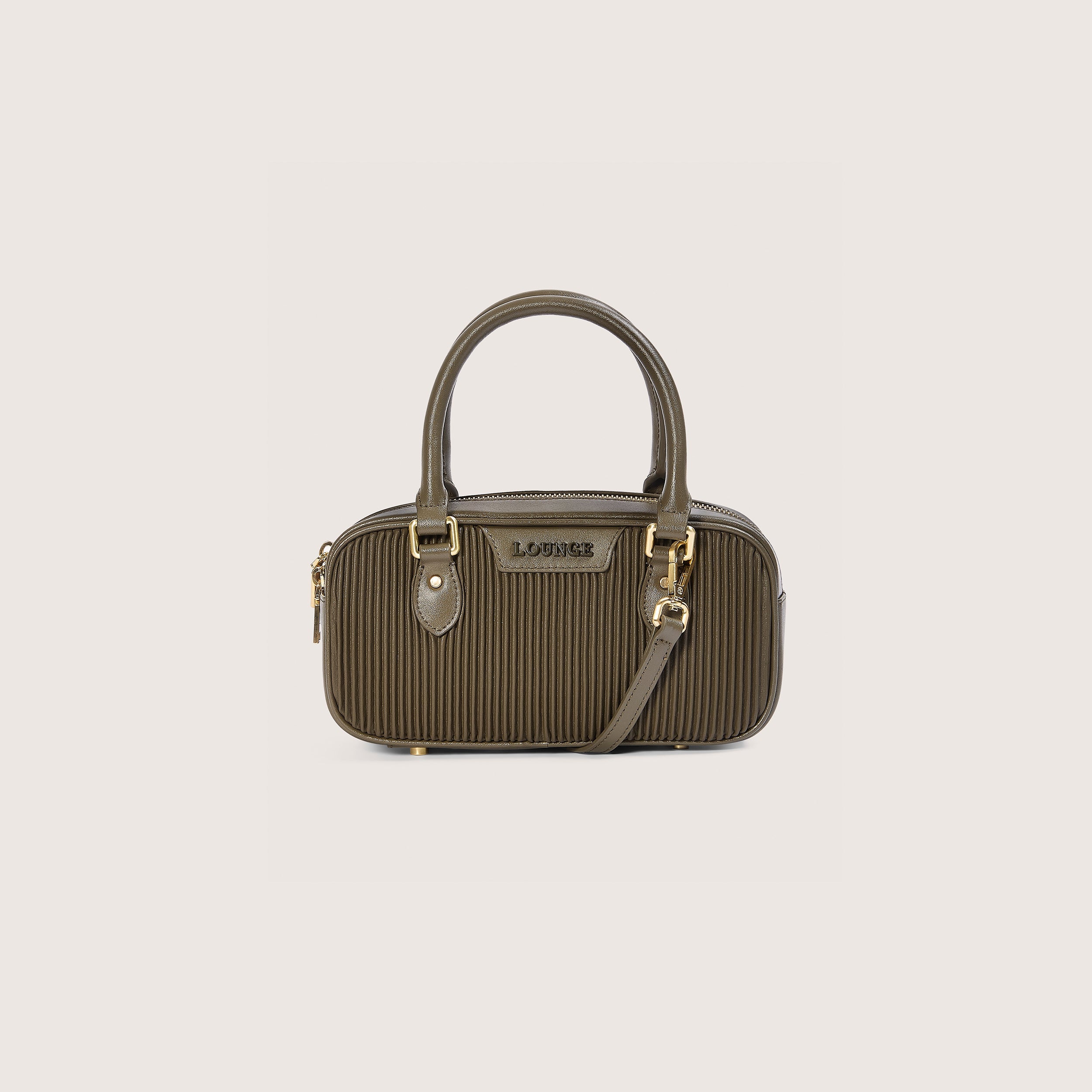 Annika Bowling Bag | Annika Bowling Bag - Oliven