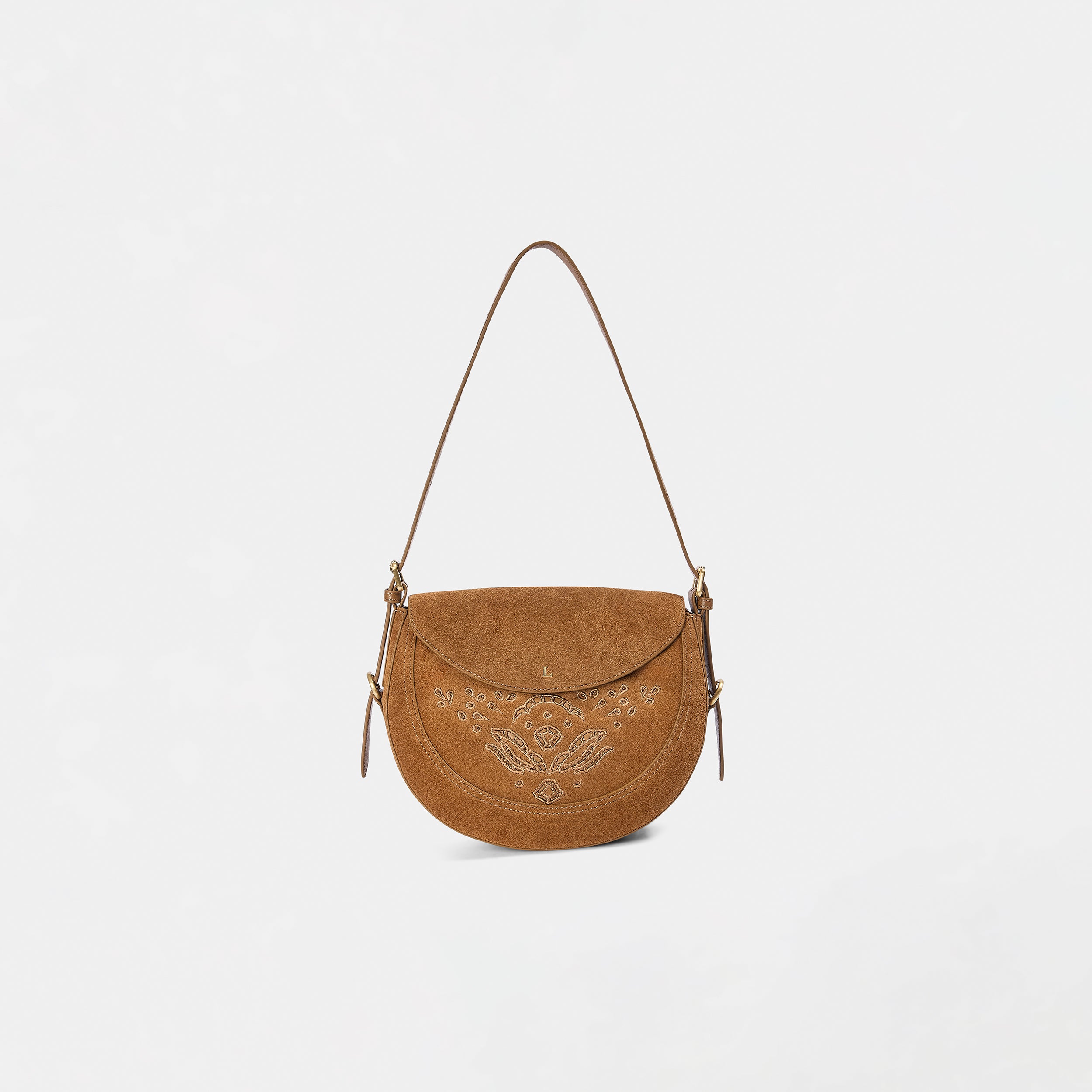 Talia Saddle Bag | Talia Saddle Bag - Brun