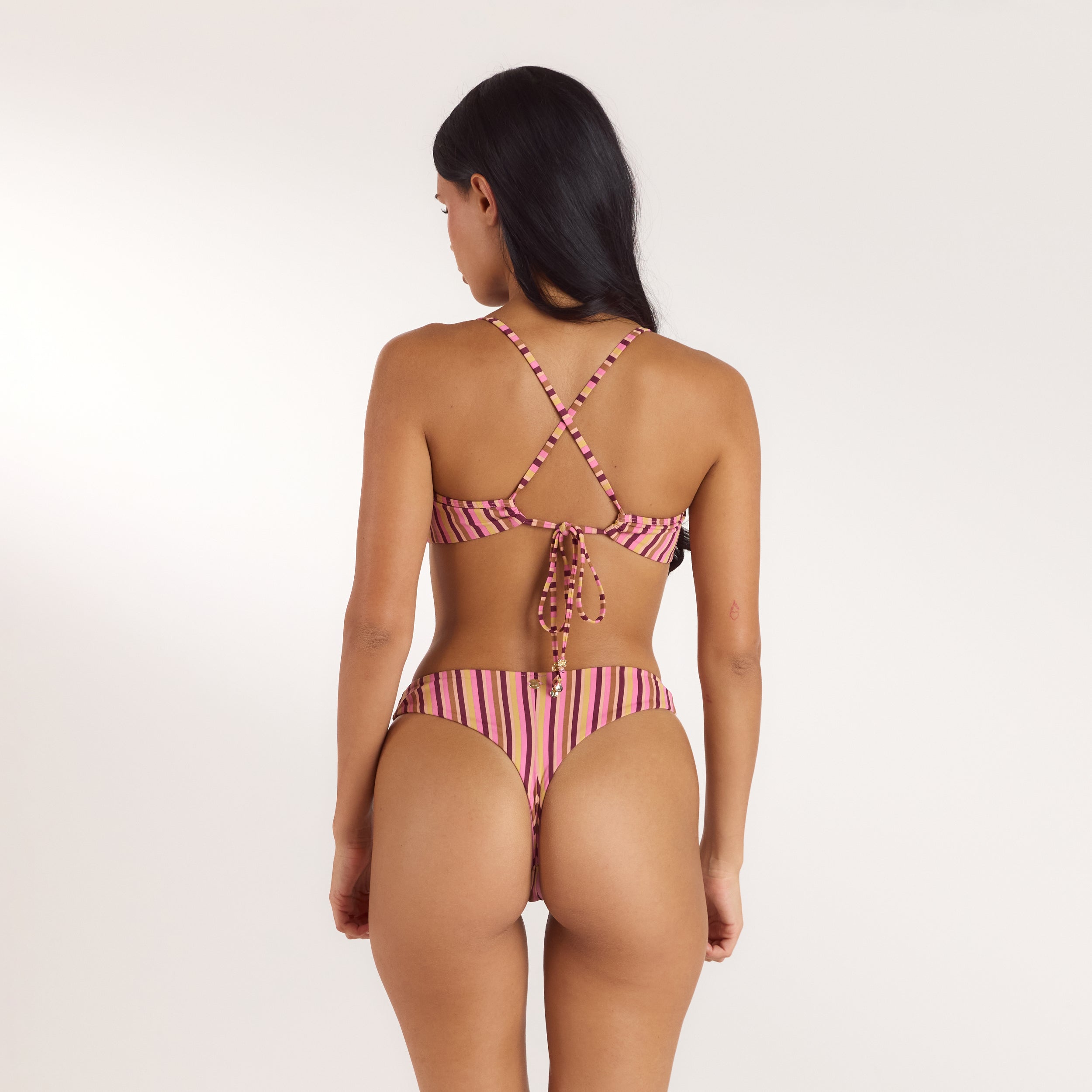 Sunstripe Wired Bikinitop | Sunstripe Wired Bikinitop - Retro Stripe