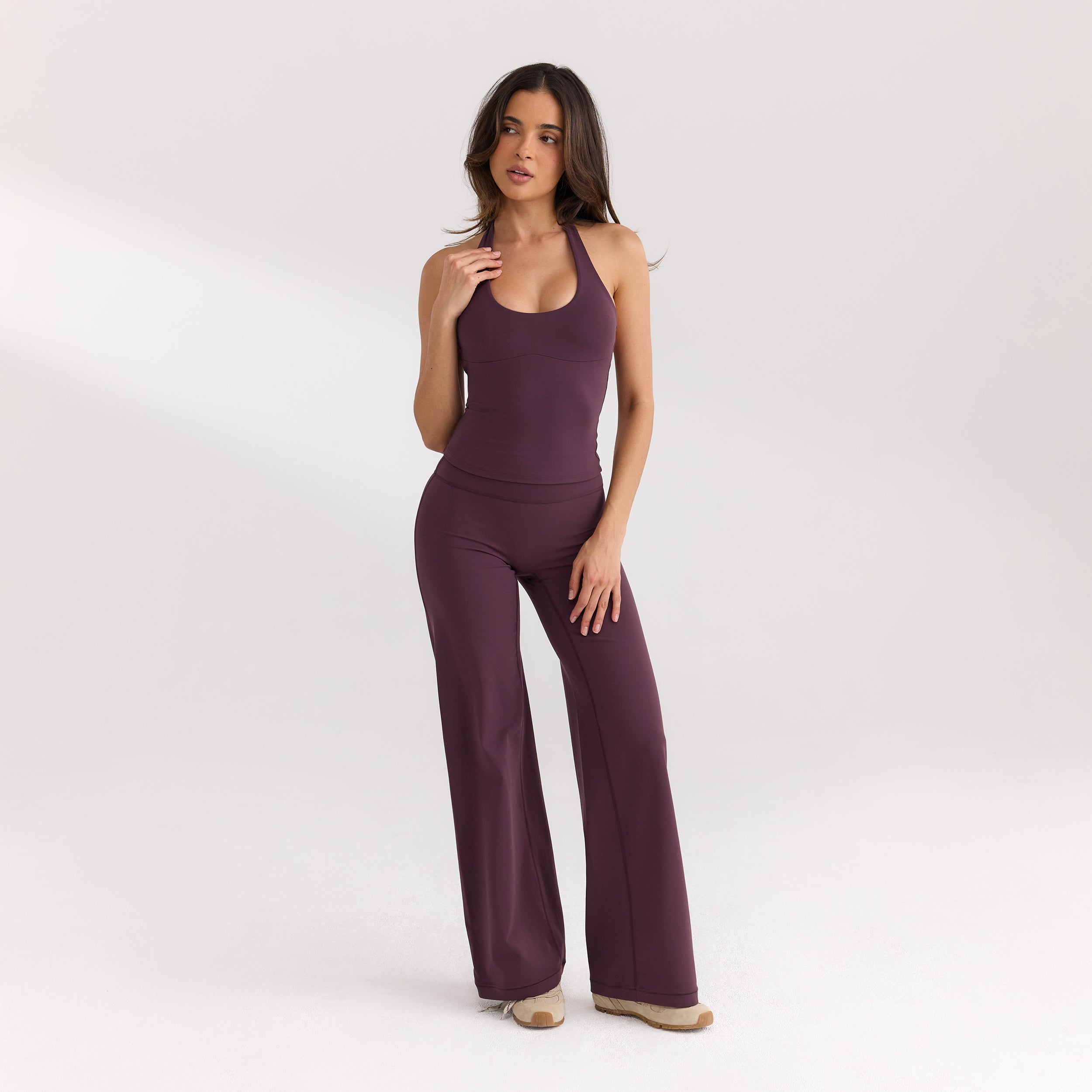 ContourSoft™ Halter-Neck Top | ContourSoft™ Halter-Neck Top - Kirsebærlak