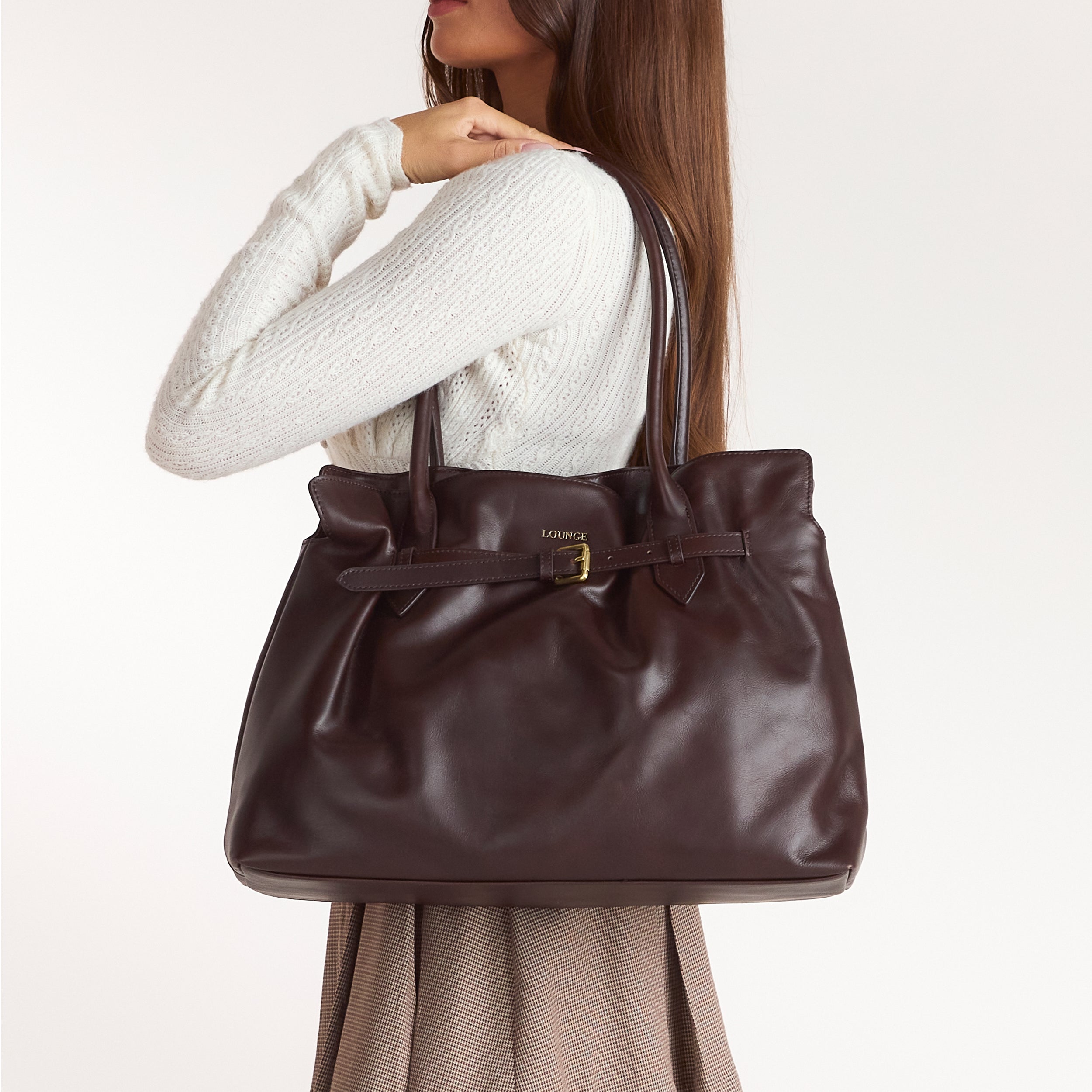 Issie Tote Bag | Issie Tote Bag - Kakao