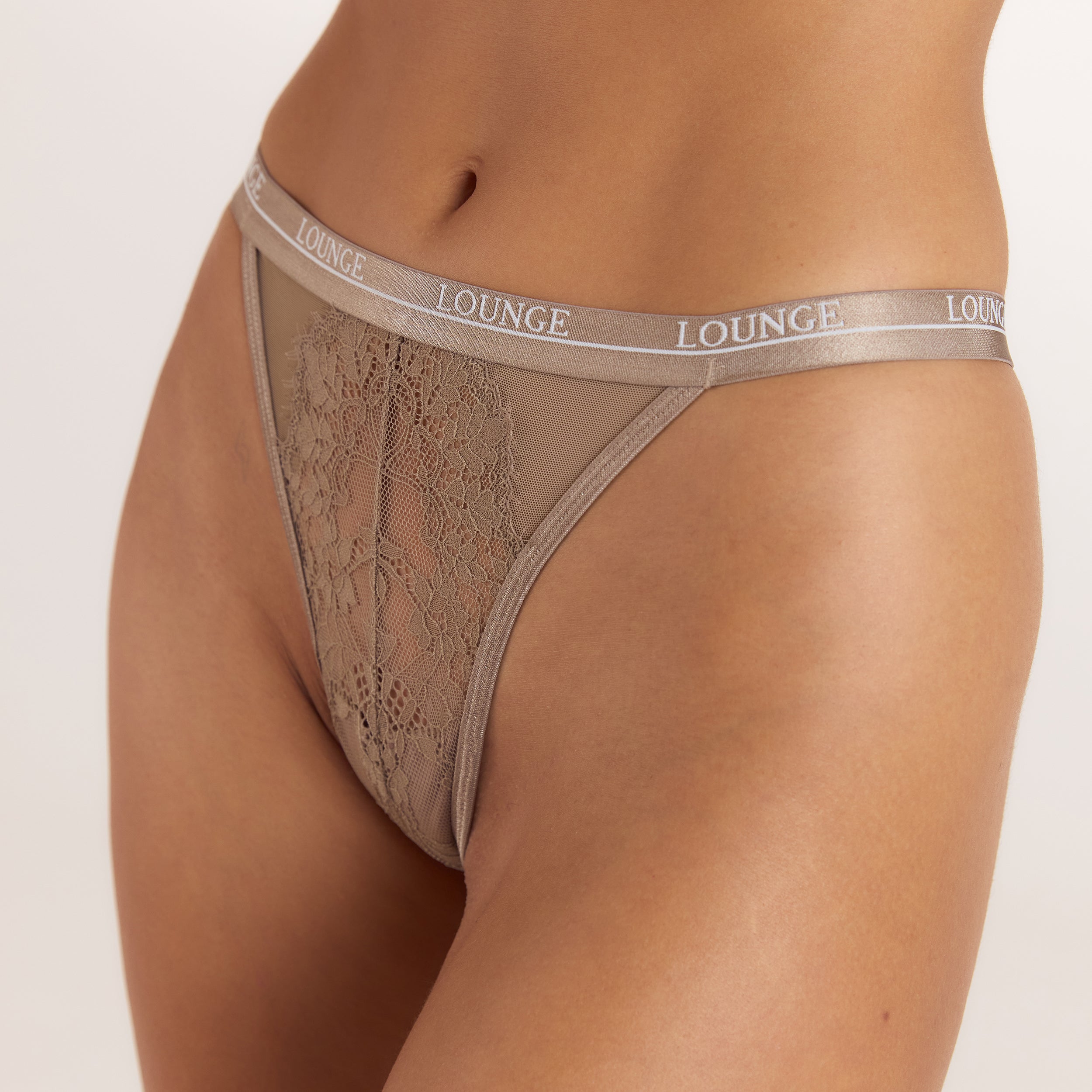 Entice Thong | Entice Thong - Mokka