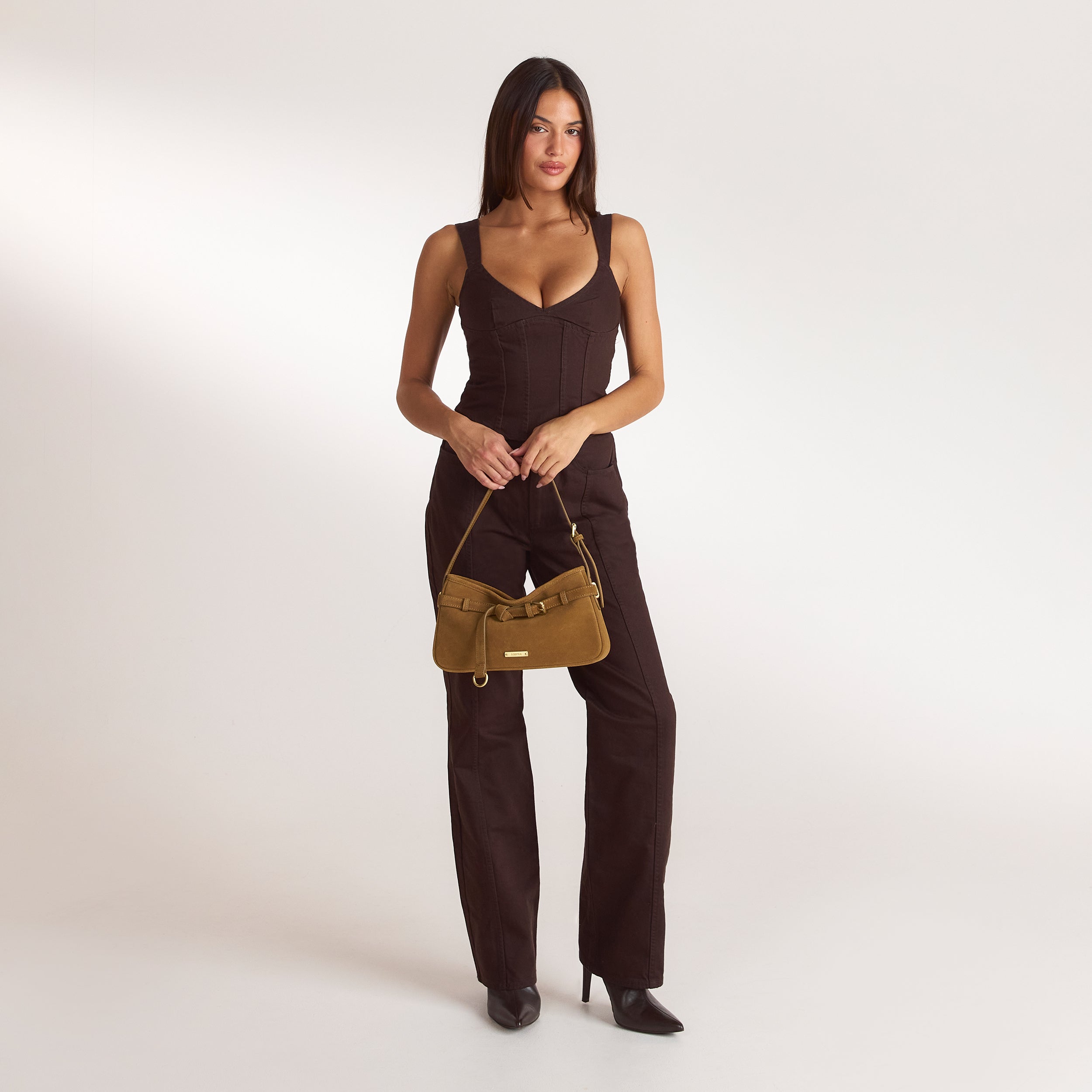 Nemy Shoulder Bag | Nemy Shoulder Bag - Kamel