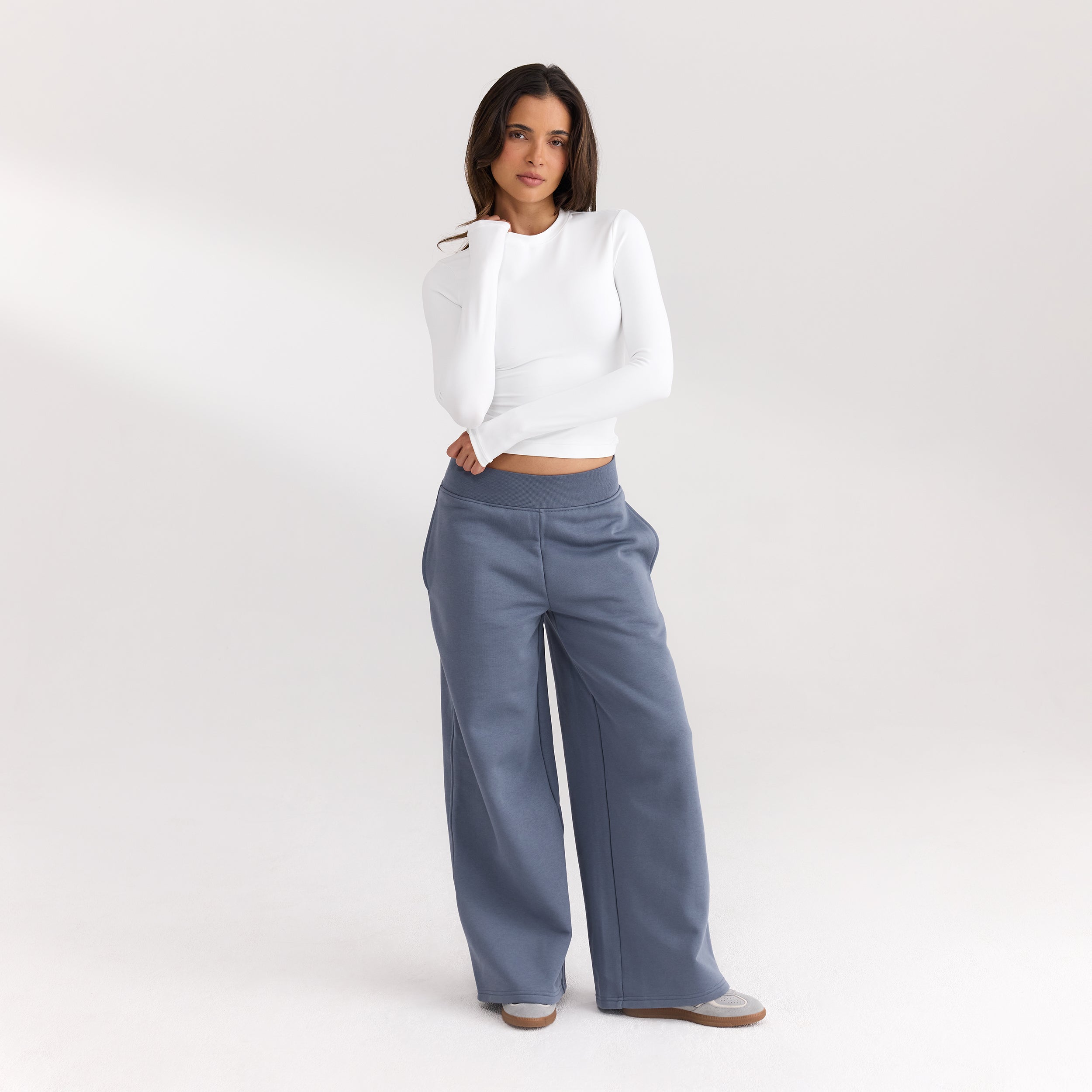 ContourSoft™ Long-Sleeve Top | ContourSoft™ Long-Sleeve Top - Hvid