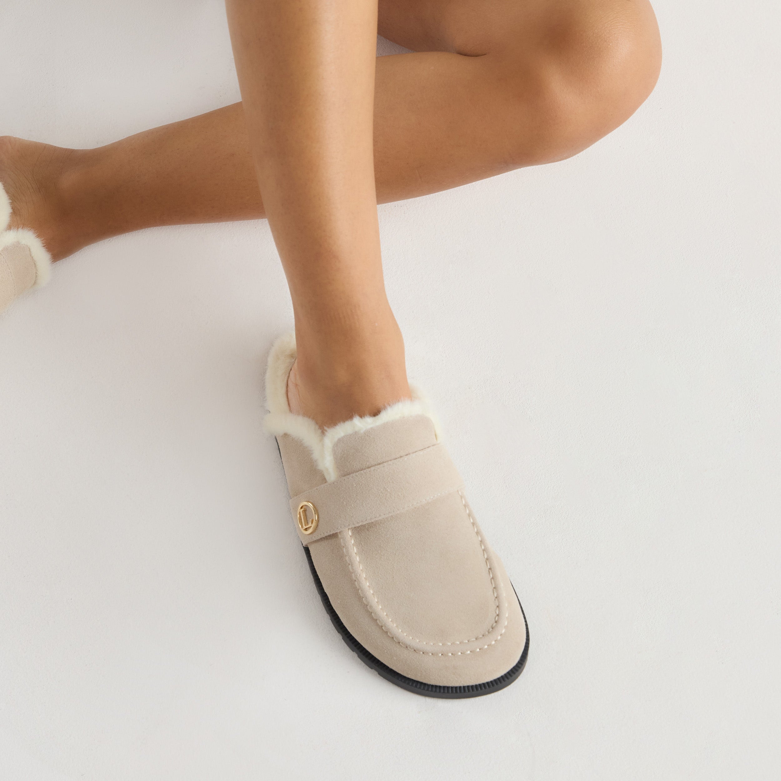 Amara Mule Hjemmesko | Amara Mule Hjemmesko - Sand