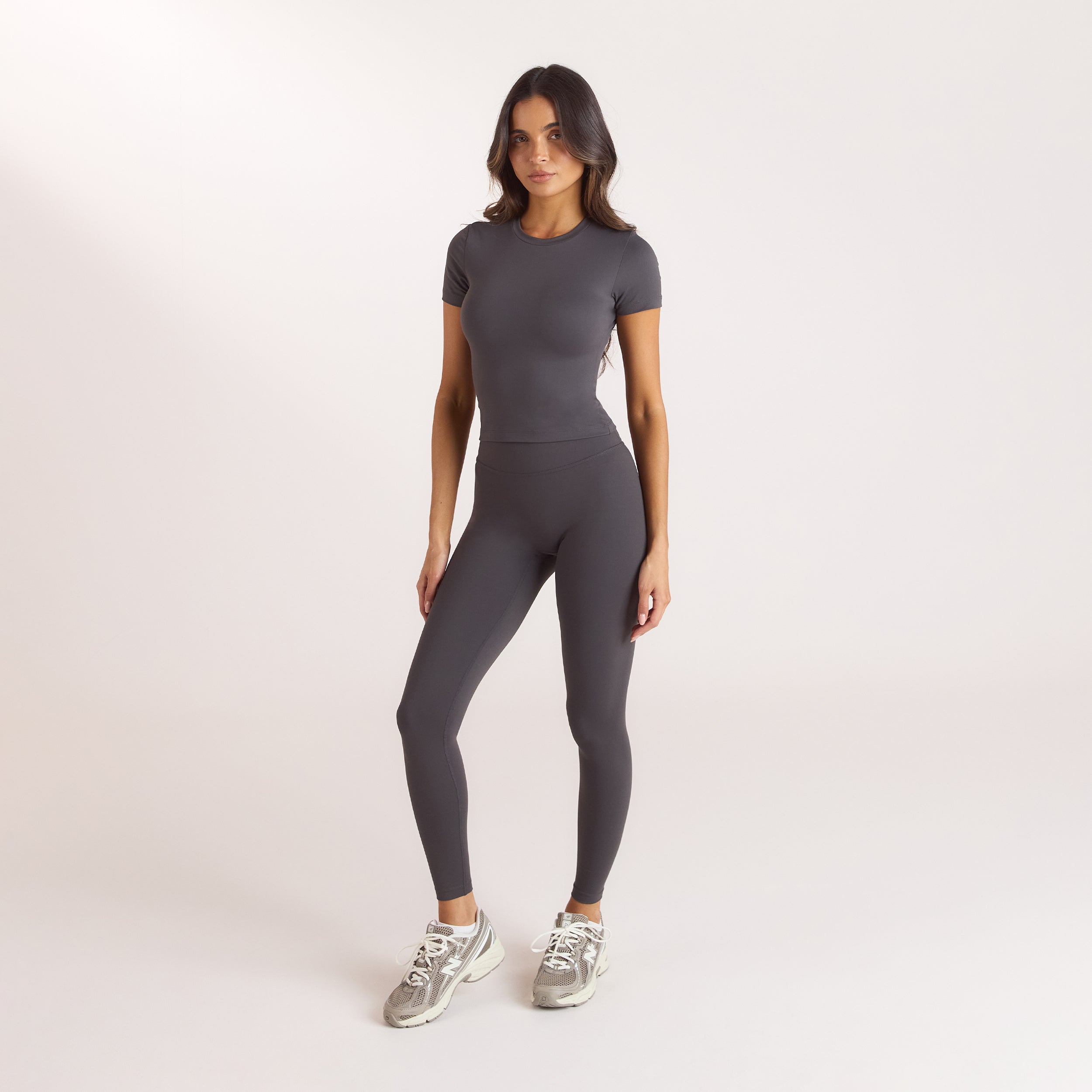 Classic Leggings | Classic Leggings - Askegrå