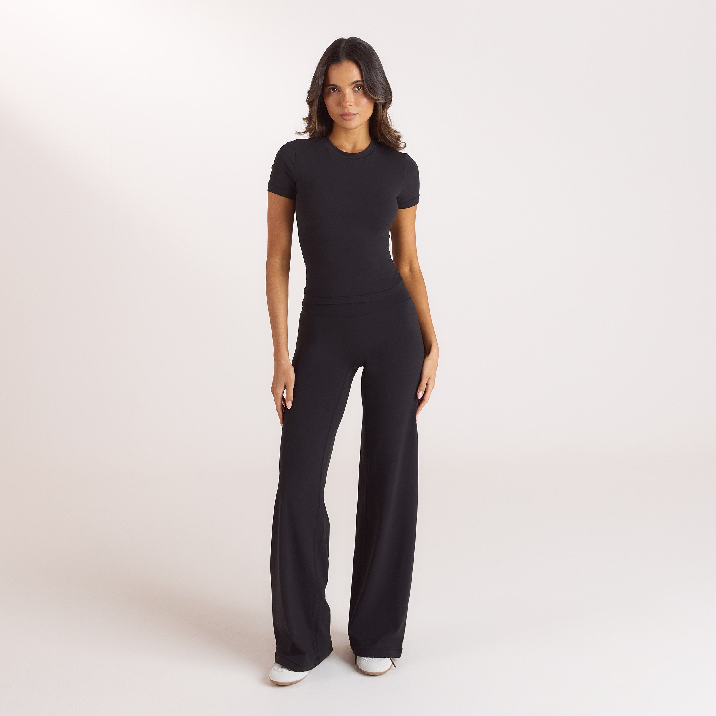 ContourSoft™ Leggings med lige ben | ContourSoft™ Leggings med lige ben - Sort