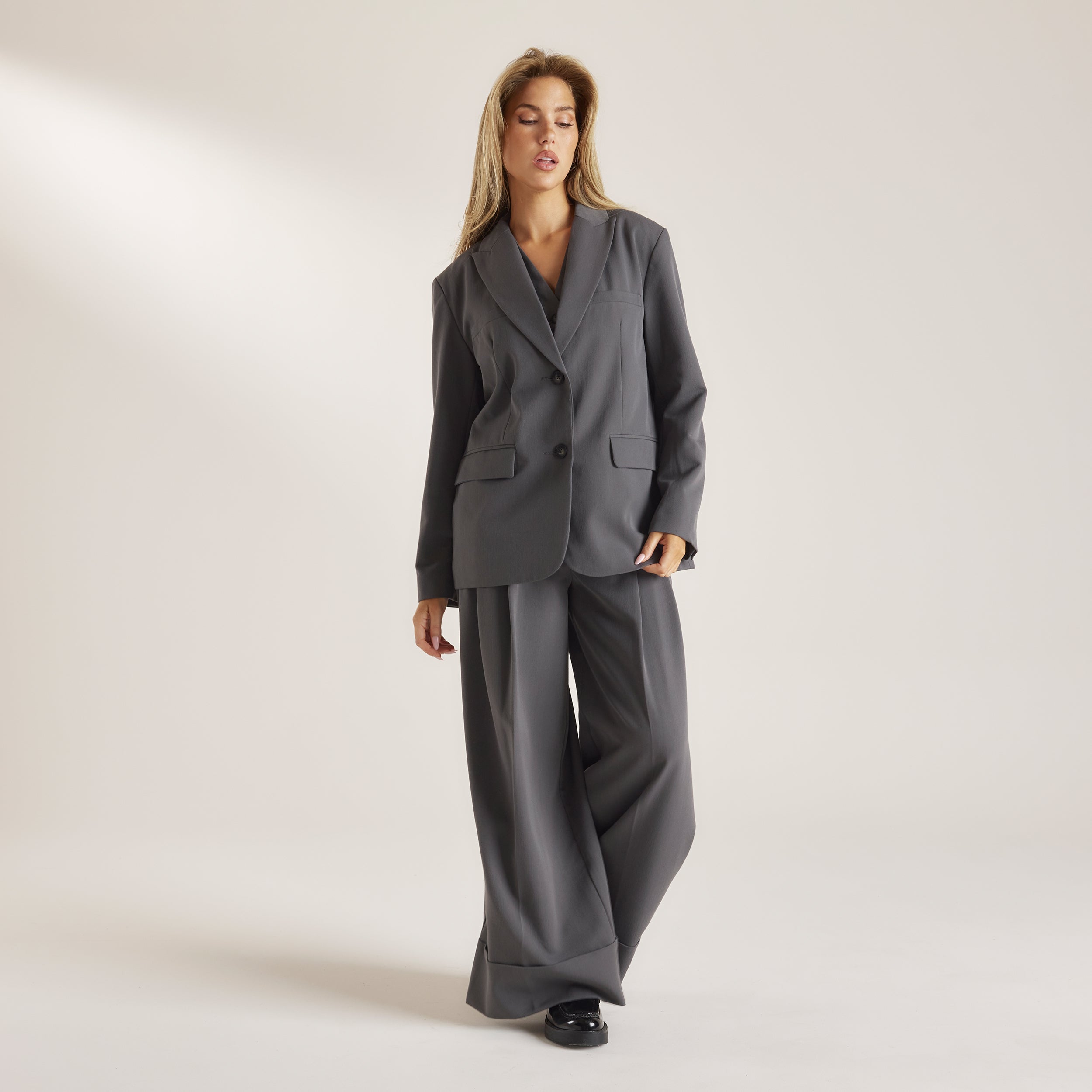 Tailored Turn-Up Bukser | Tailored Turn-Up Bukser - Kul