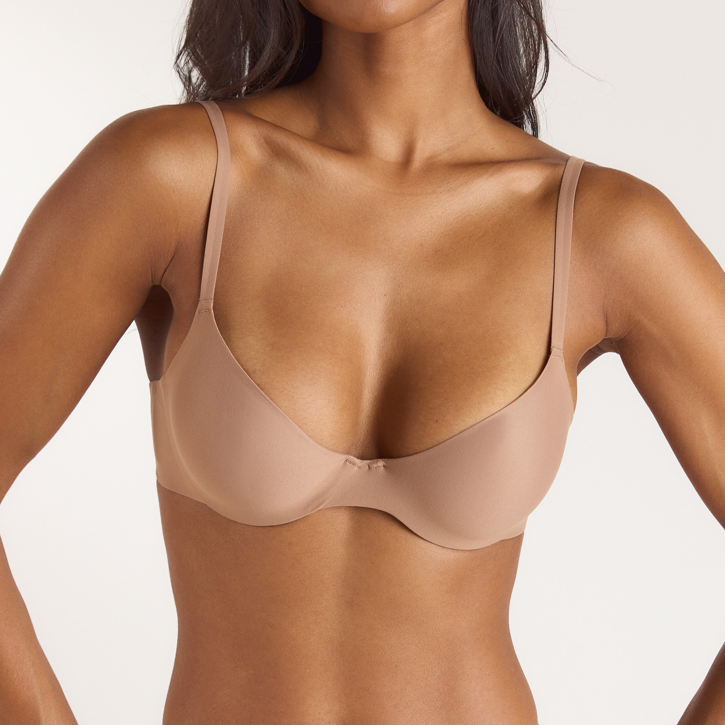 PillowSoft™ Scoop BH | PillowSoft™ Scoop BH - Hasselnøddebrun