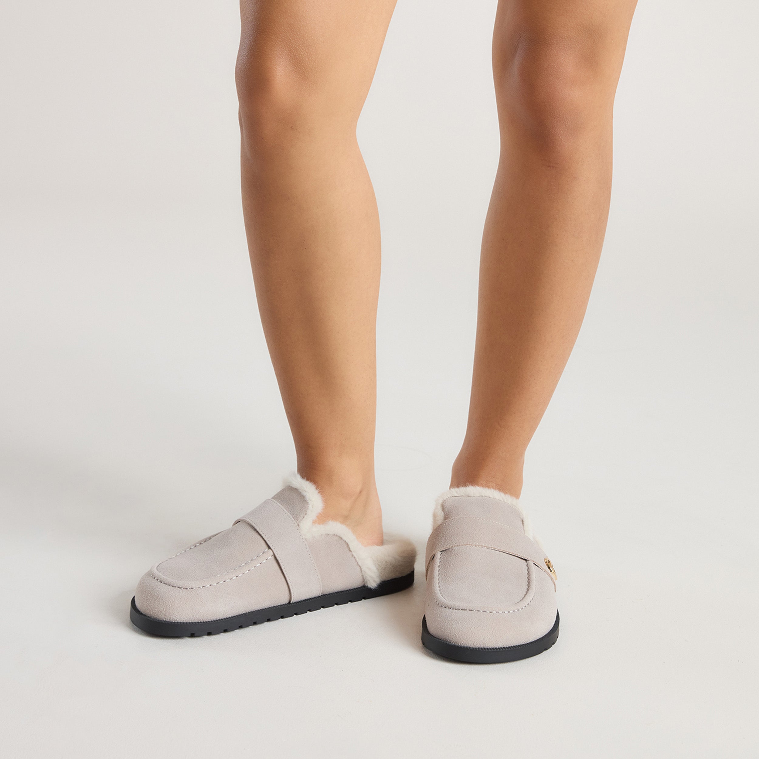 Amara Mule Hjemmesko | Amara Mule Hjemmesko - Lysegrå