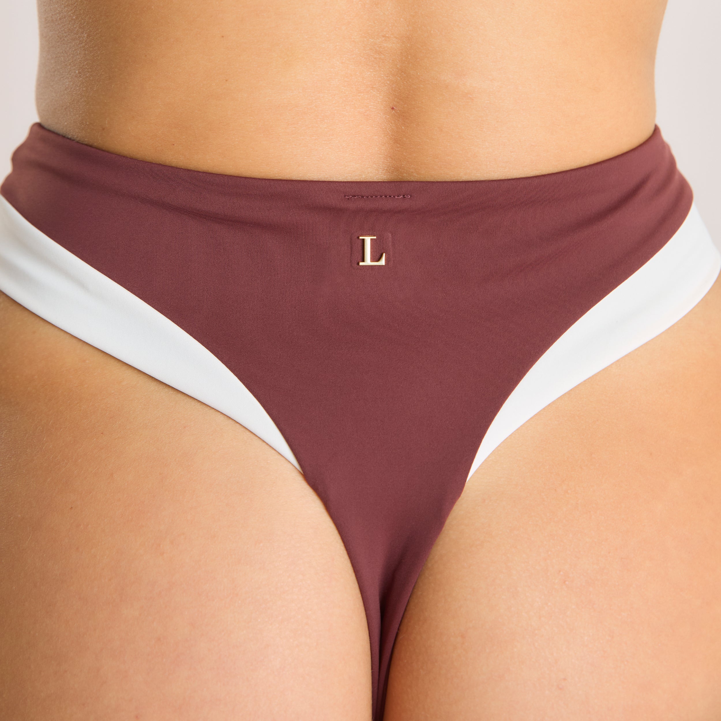 Monaco High-Waisted Bikini Thong | Monaco High-Waisted Bikini Thong - Blomme