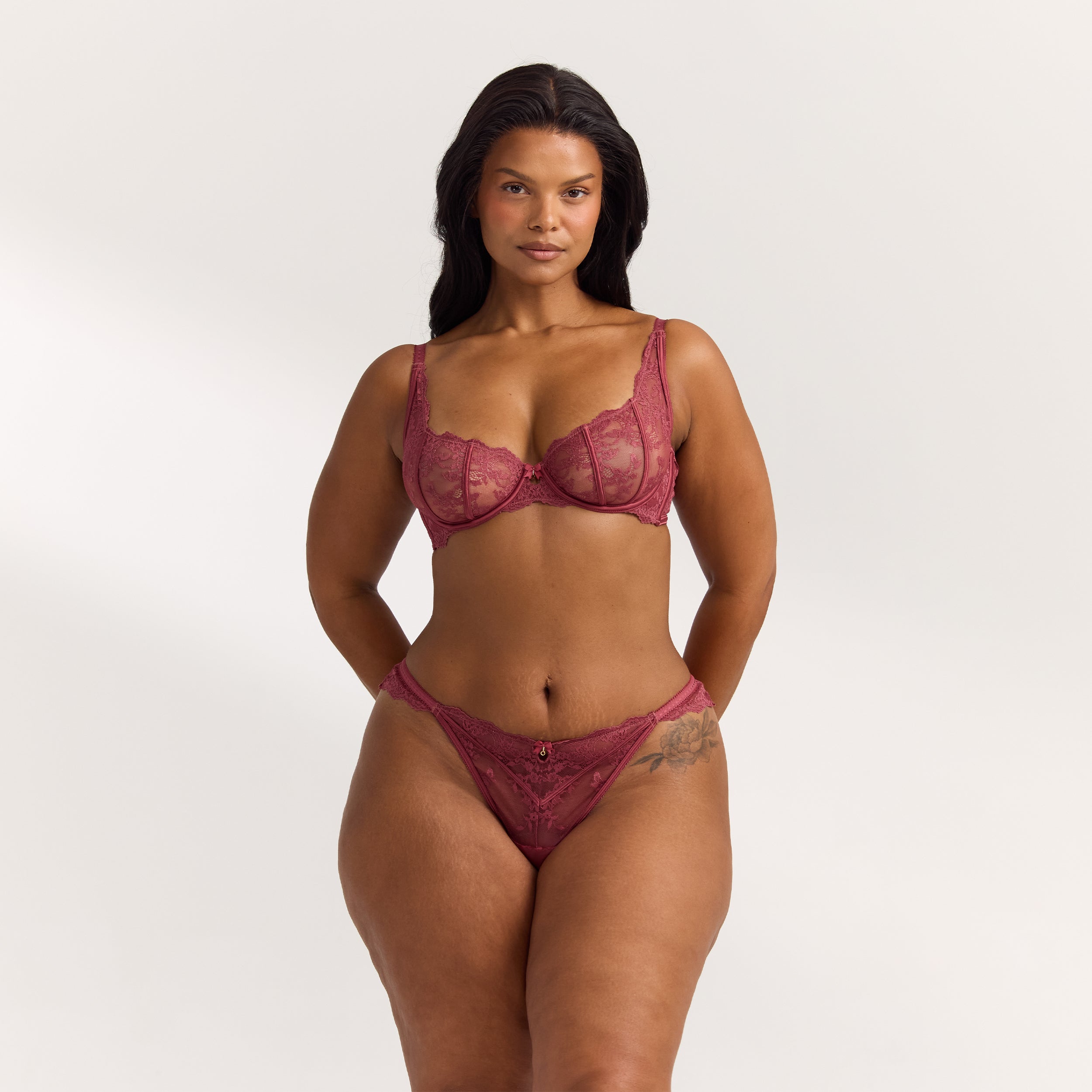Enchant Plunge BH | Enchant Plunge BH - Rabarberfarve