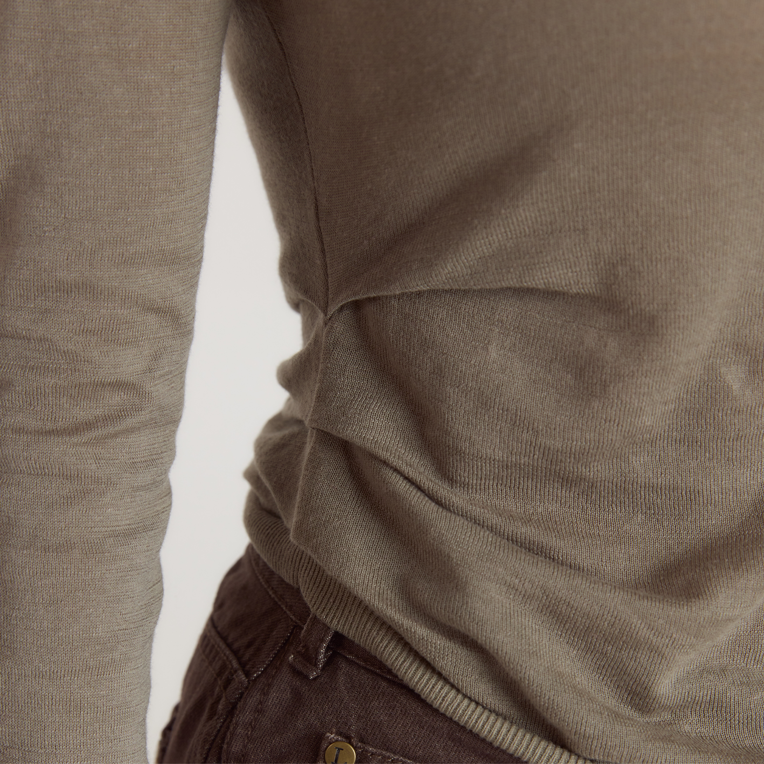 Asymmetrisk finstrikket top | Asymmetrisk finstrikket top - Timian