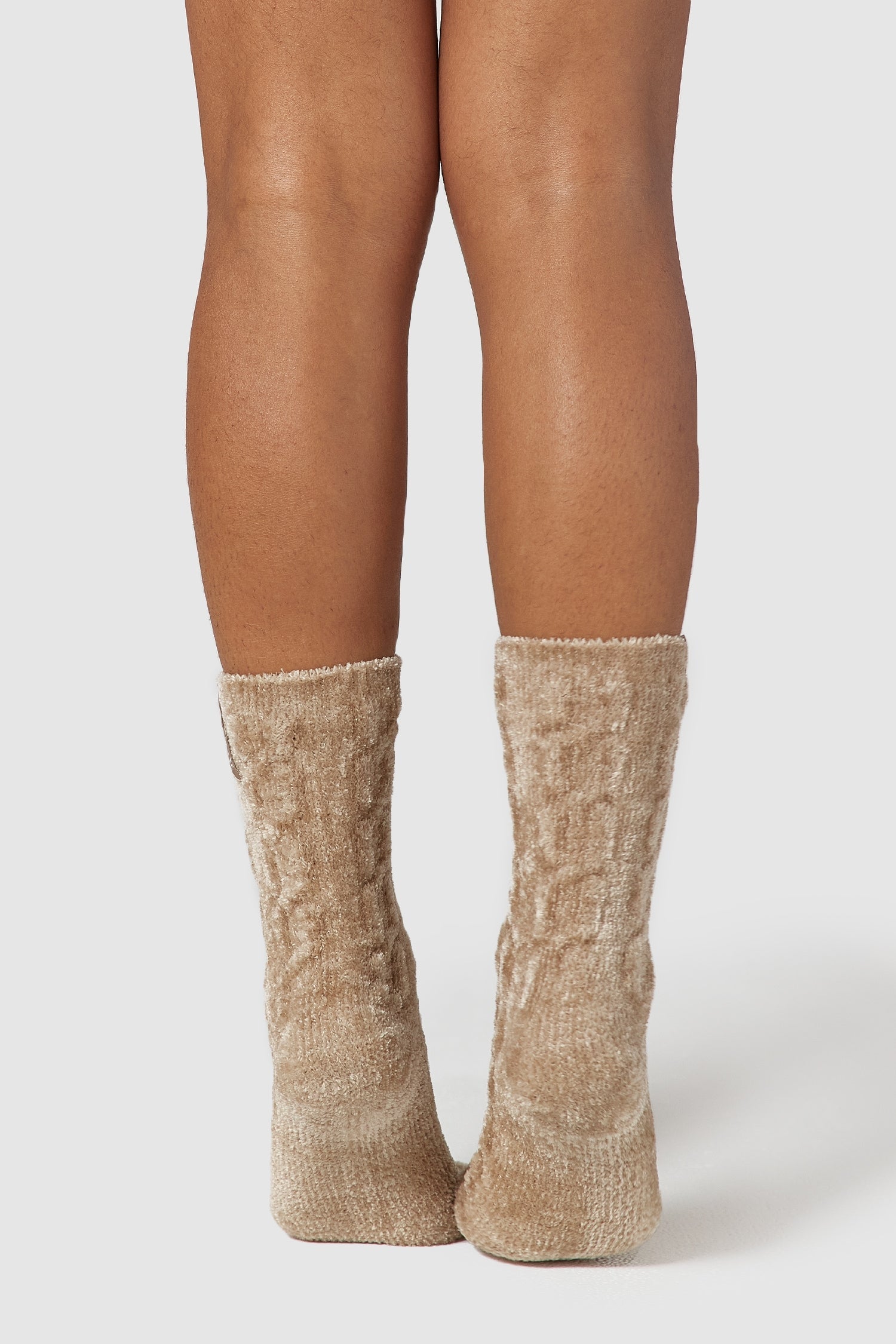 Chenille Strikkede Sokker | Aslayy, S-M
