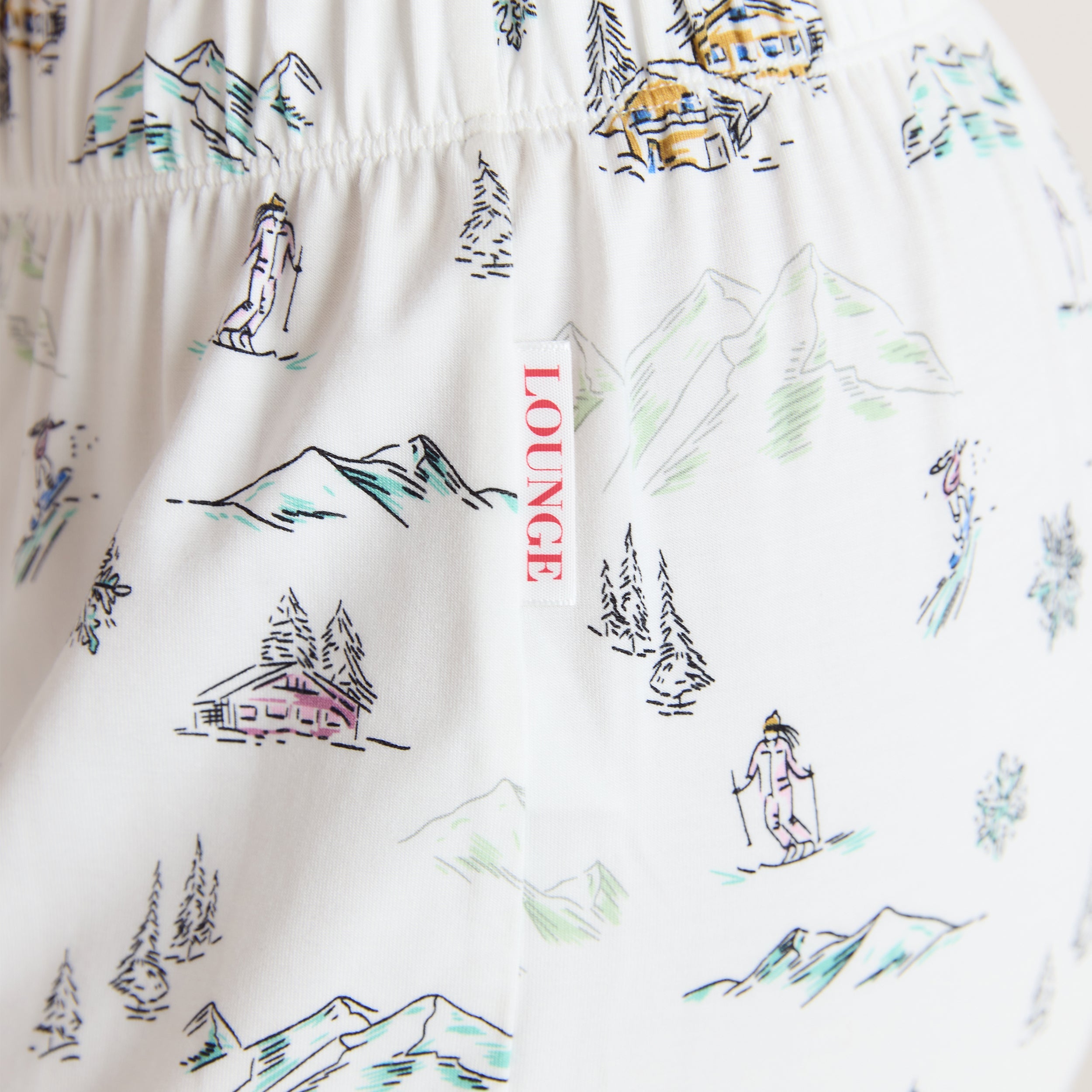 Alpine Dreams Pyjamabukser | Alpine Dreams Pyjamabukser - Skitryk