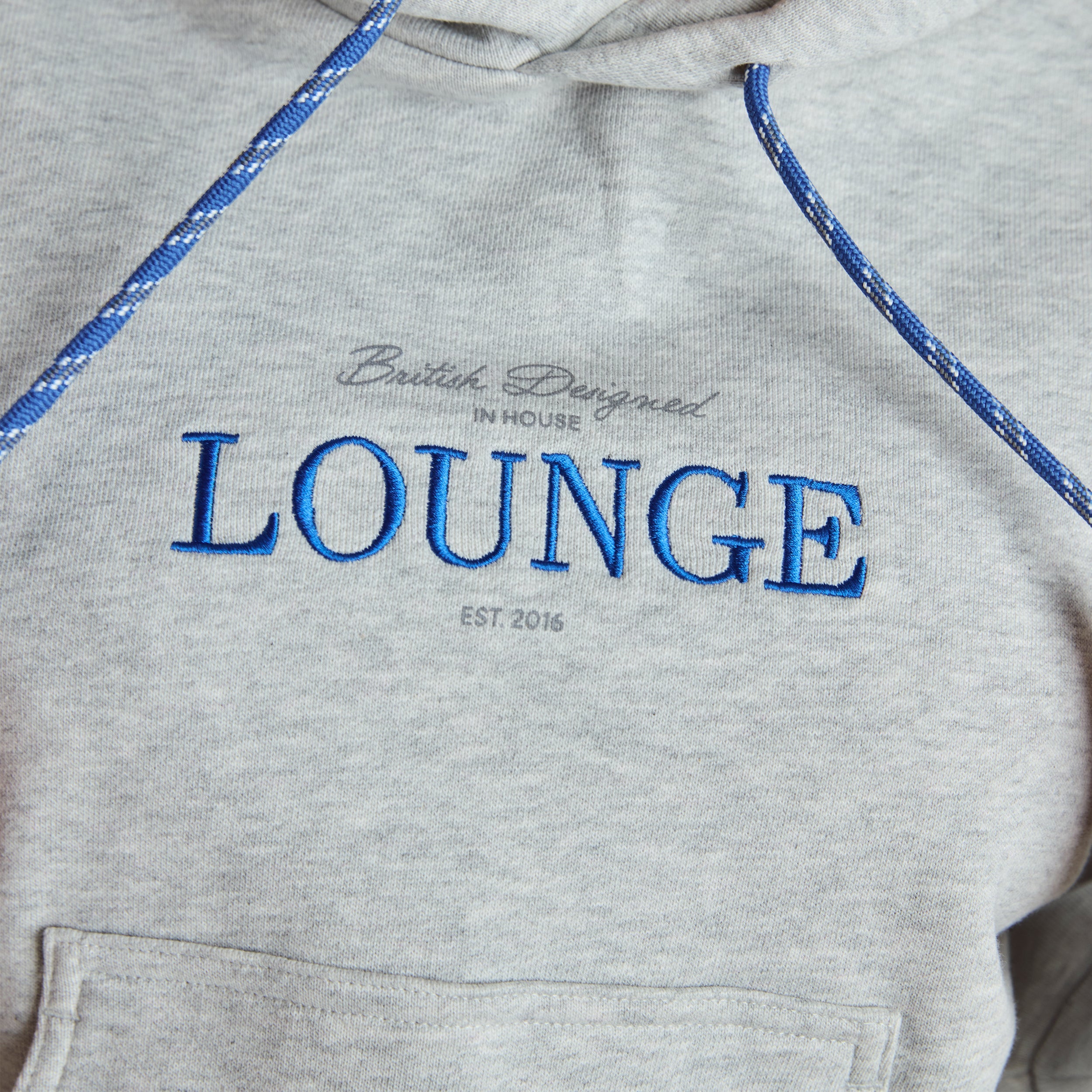 Cropped Hættetrøje | Cropped Hættetrøje - Grå Marl