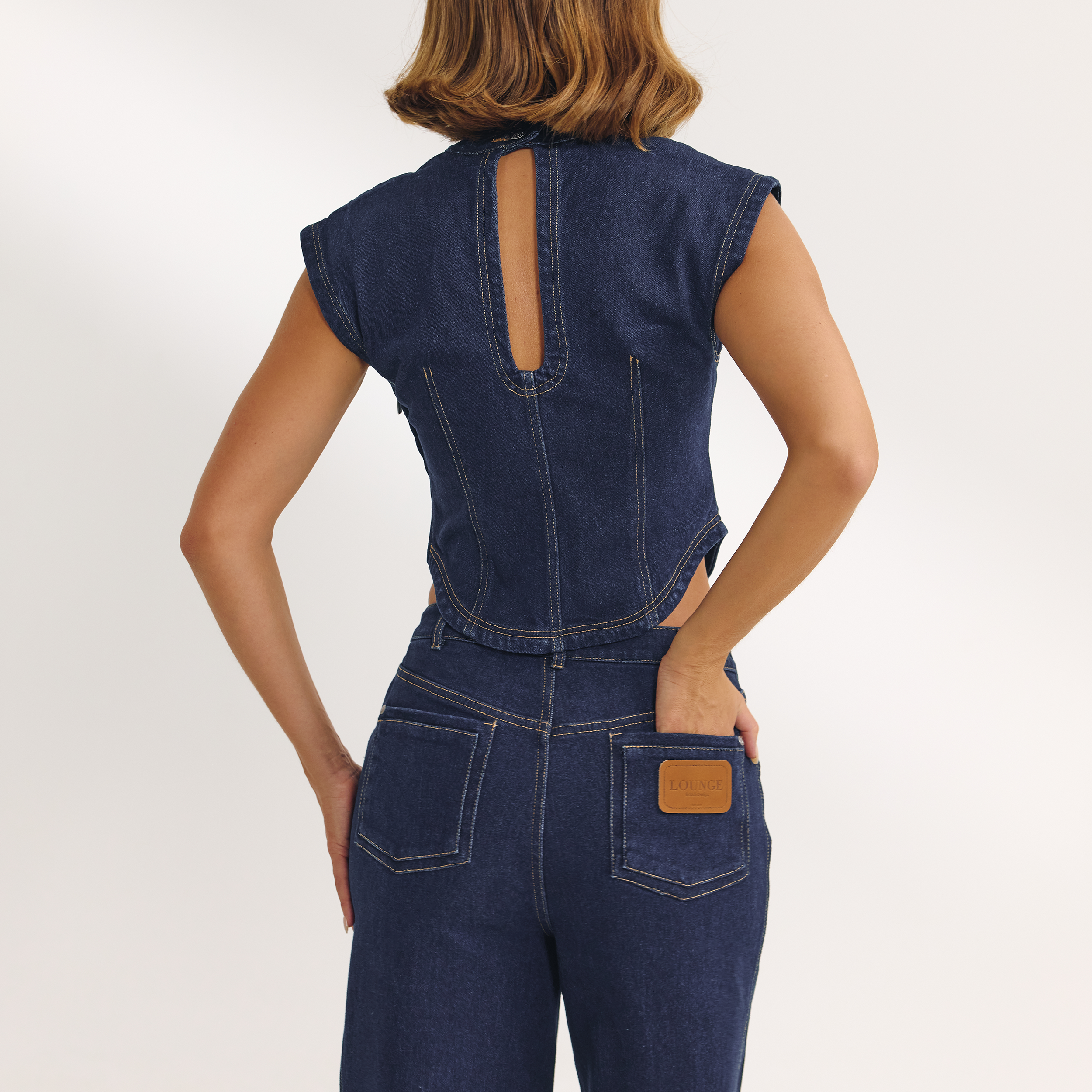Figursyet Denimtop | Figursyet Denimtop - Indigo