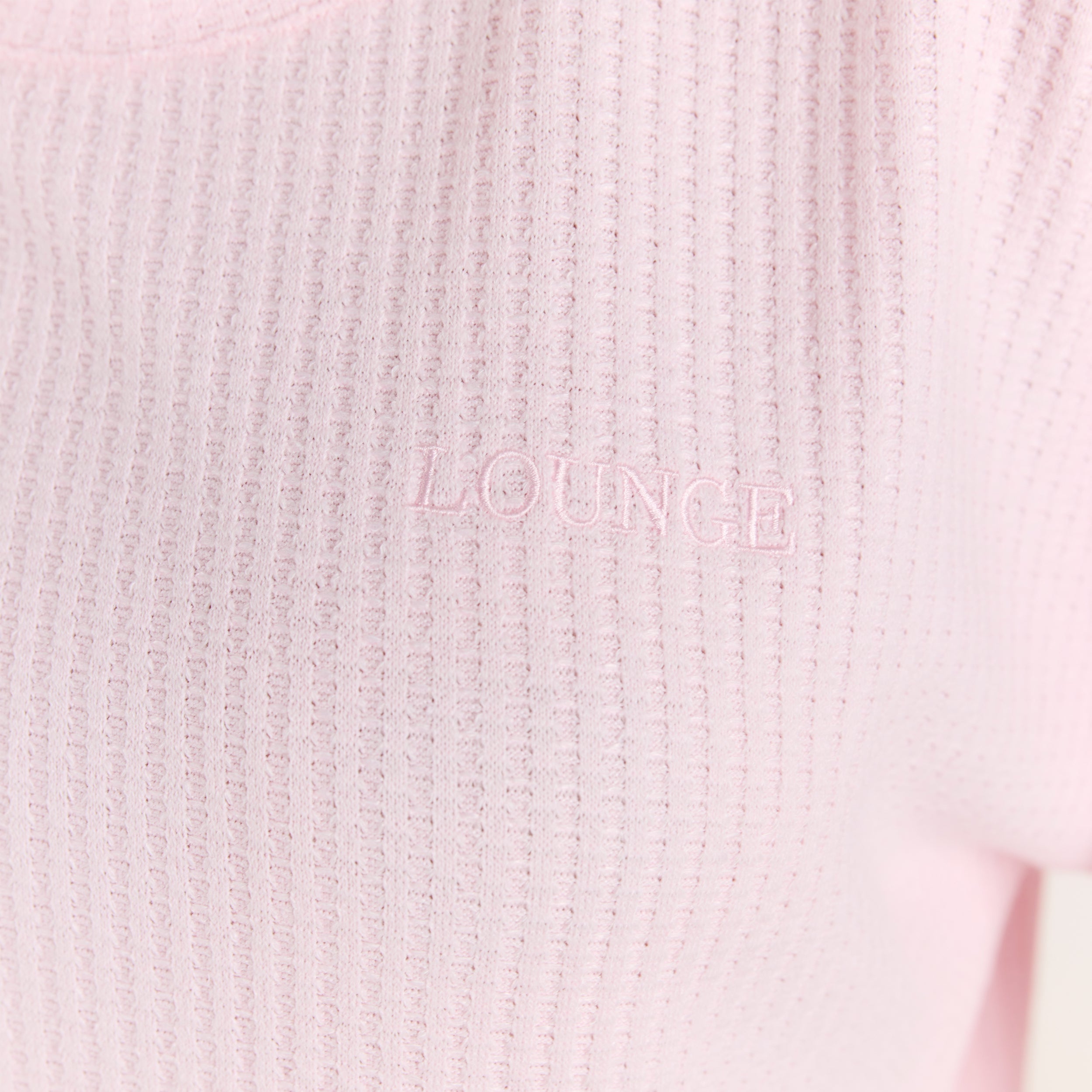 Soft Waffle Pyjamatop | Soft Waffle Pyjamatop - Pink